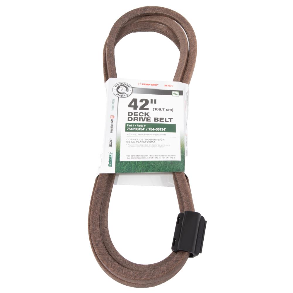 Arnold 490-501-M081 1/2-in x 117-in Deck/Drive Belt , for 42-in Zero-turn mowers , Replaces OEM Part Number 754-06134 and 754P06134