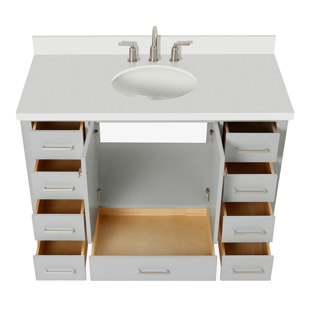 ARIEL A049SWQOVOGRY Bath-Vanity-Combo - View #5