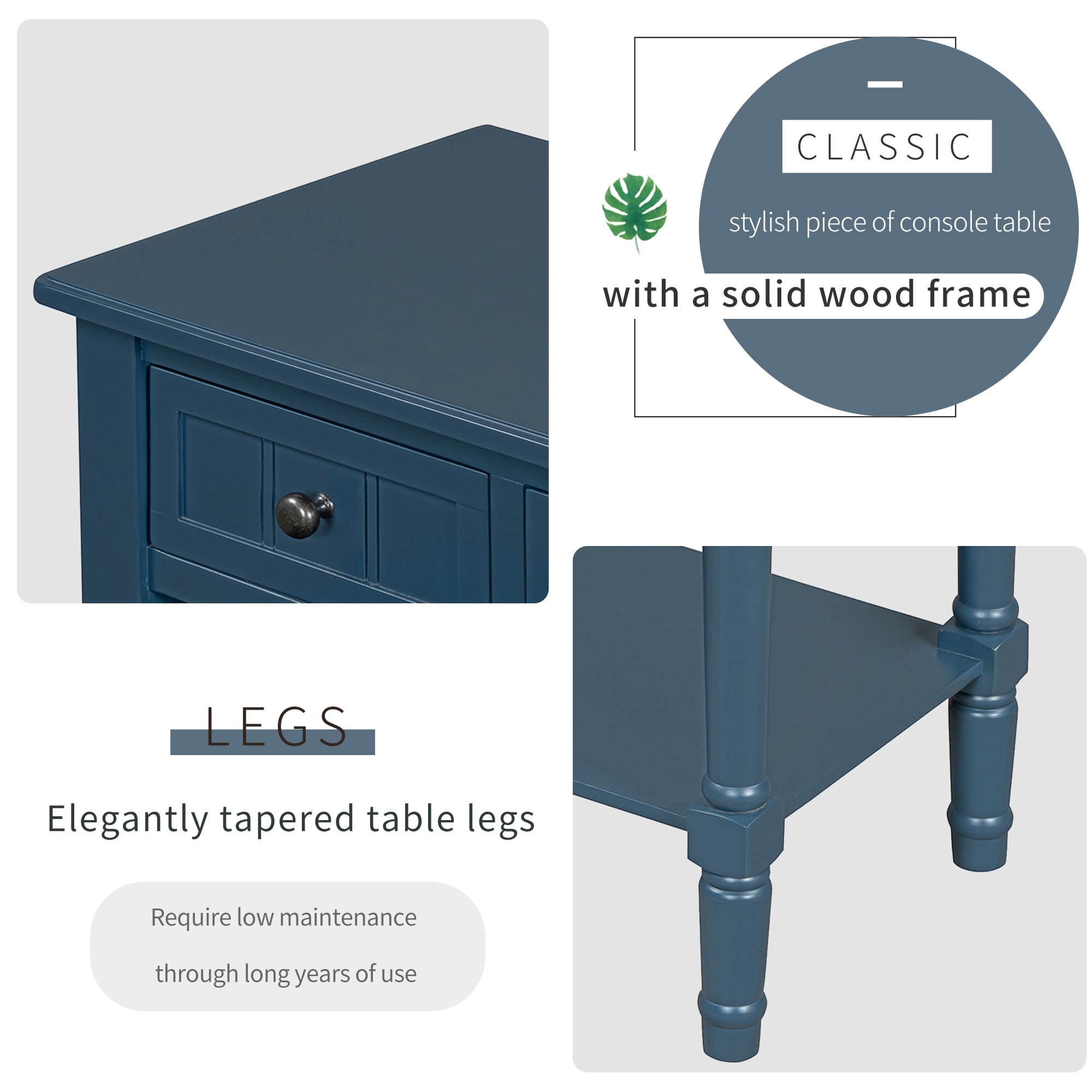 ModernLuxe N715P180478M Console-Sofa-Tables - View #5