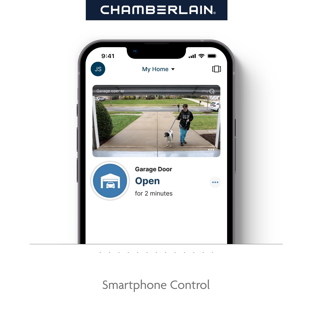 Chamberlain myQ Smart Direct Drive Garage Door Opener Wi-fi Compatibility Battery Back-up LED Light RJO101 Sansujyuku sansujyuku.com