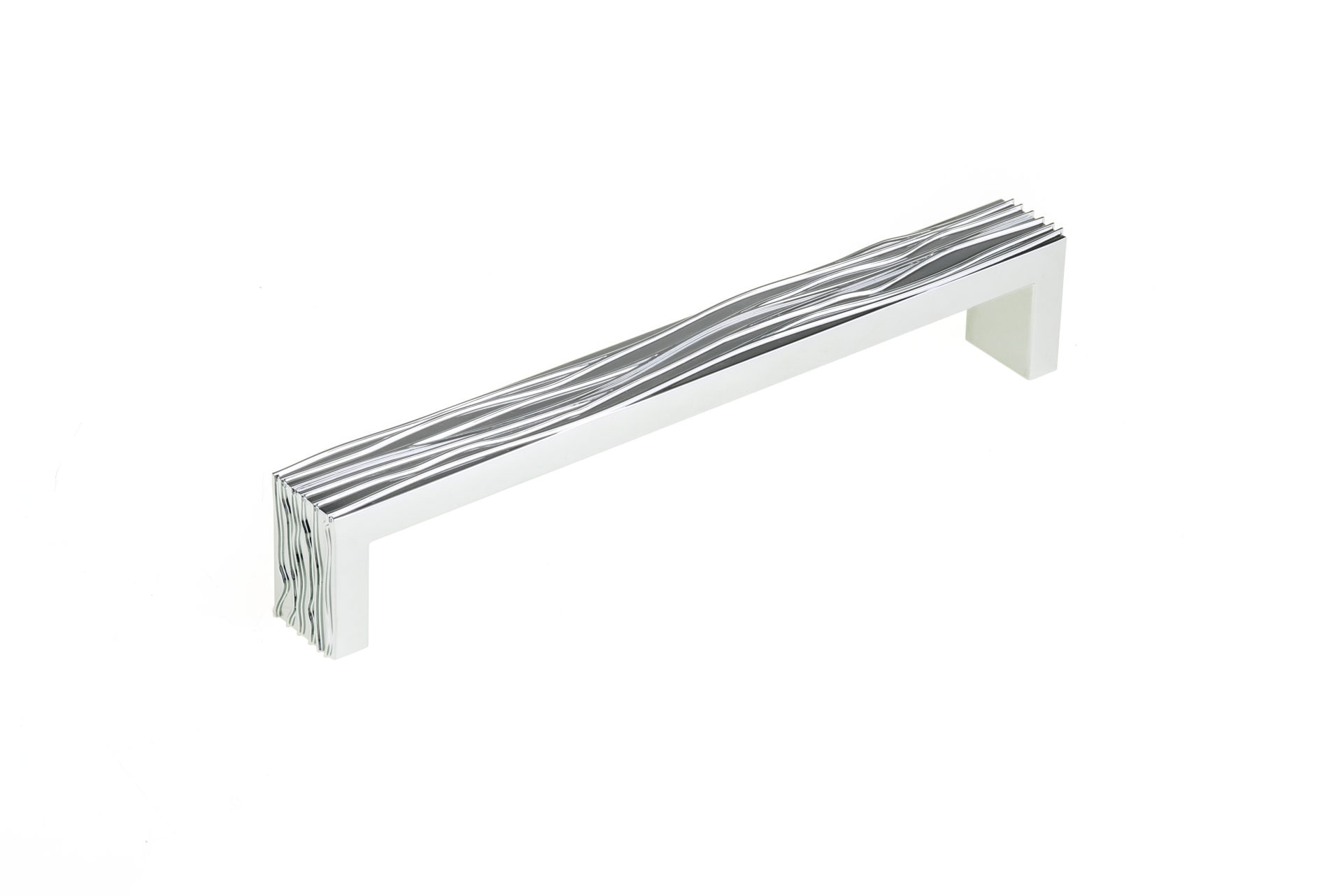 Richelieu BP8717192140 7-9/16-in , 192mm Center to Center Chrome Rectangular Handle