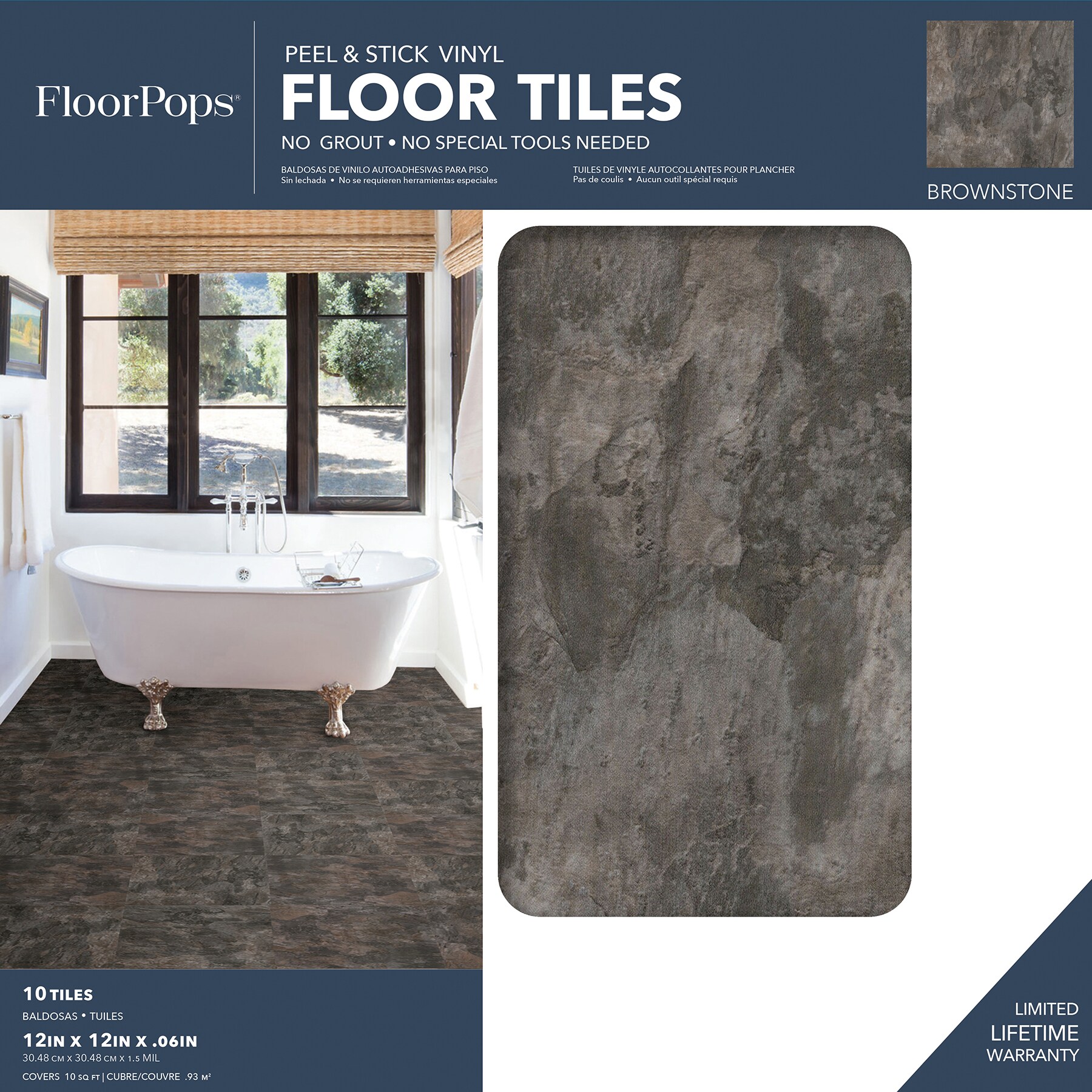 FloorPops TFP3330 Vinyl-Tiles - View #10