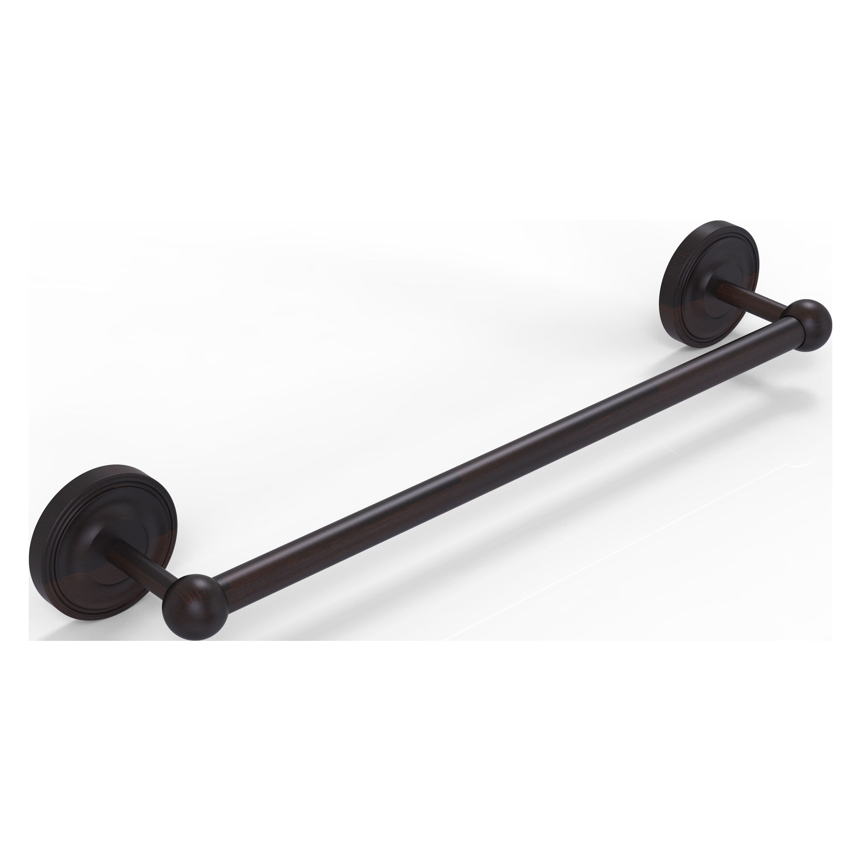 Allied Brass PR-41/24-VB Prestige Regal 24-in Venetian Bronze Wall mount Single Towel Bar