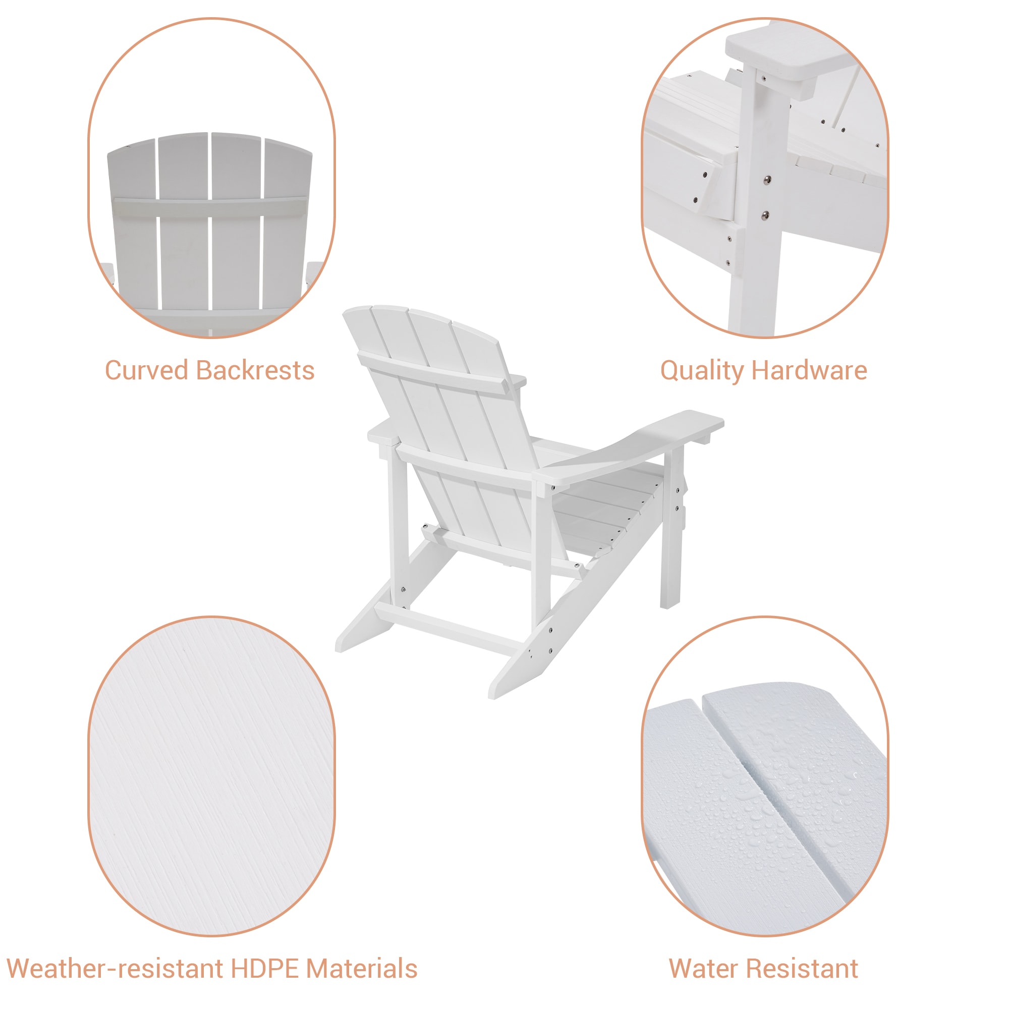 ACEGOSES LW-QW-B4WT-4 Patio-Chairs - View #7