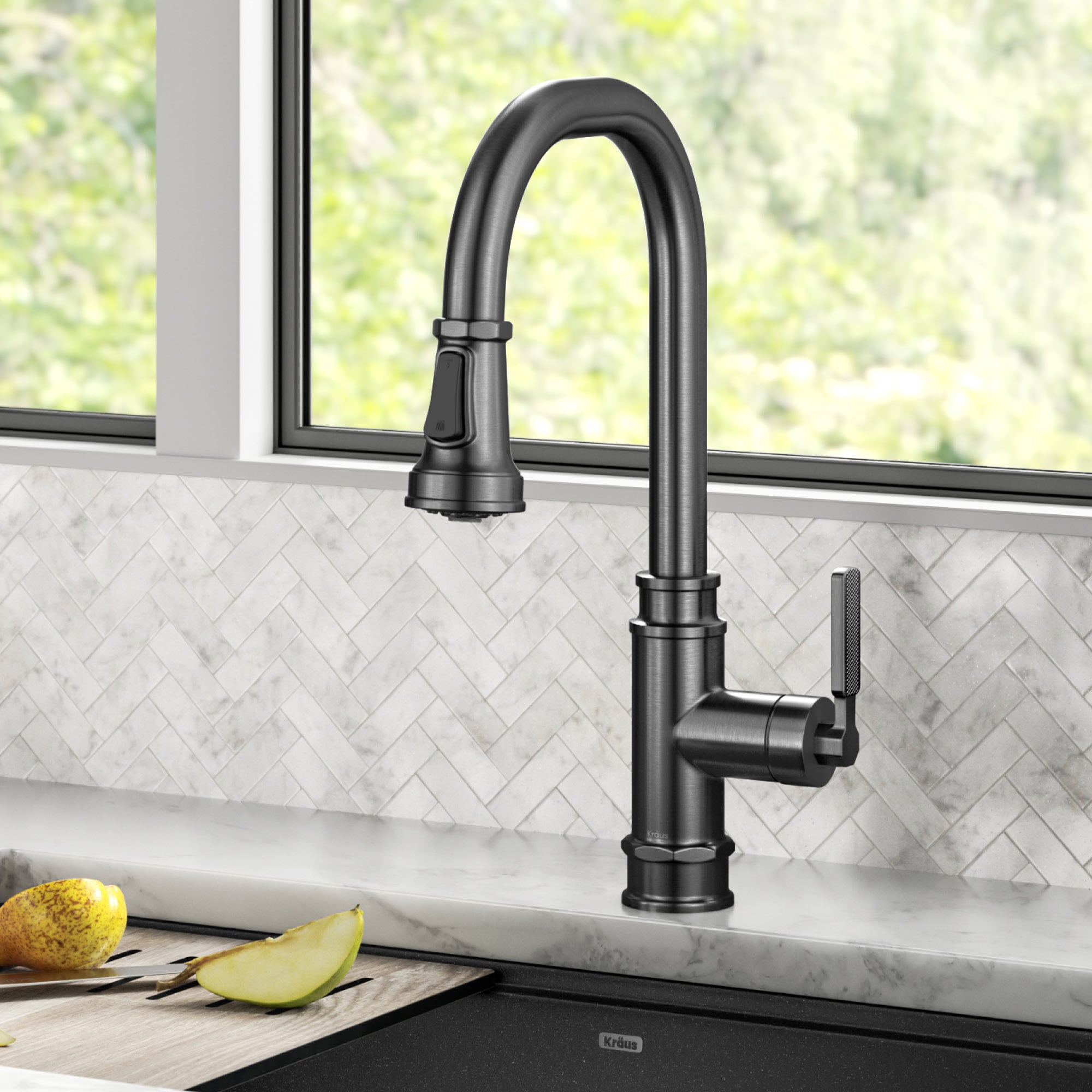 Kraus KPF-4101SFSB Kitchen-Faucets - View #2