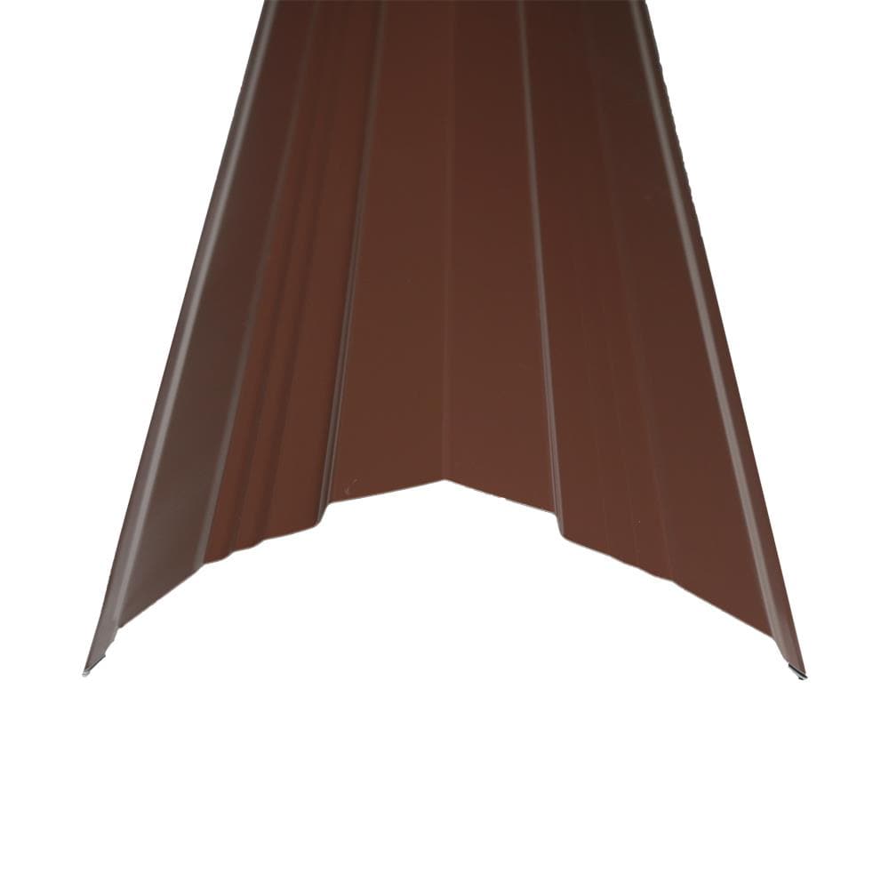 Metal Sales 5202312LW Universal Ridge 14-in x 126-in Steel Roof Panel Ridge Caps