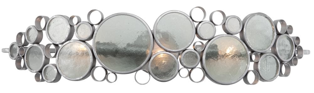 Varaluz 165B03 Fascination 7-in 3 -Light Gray Transitional Vanity light