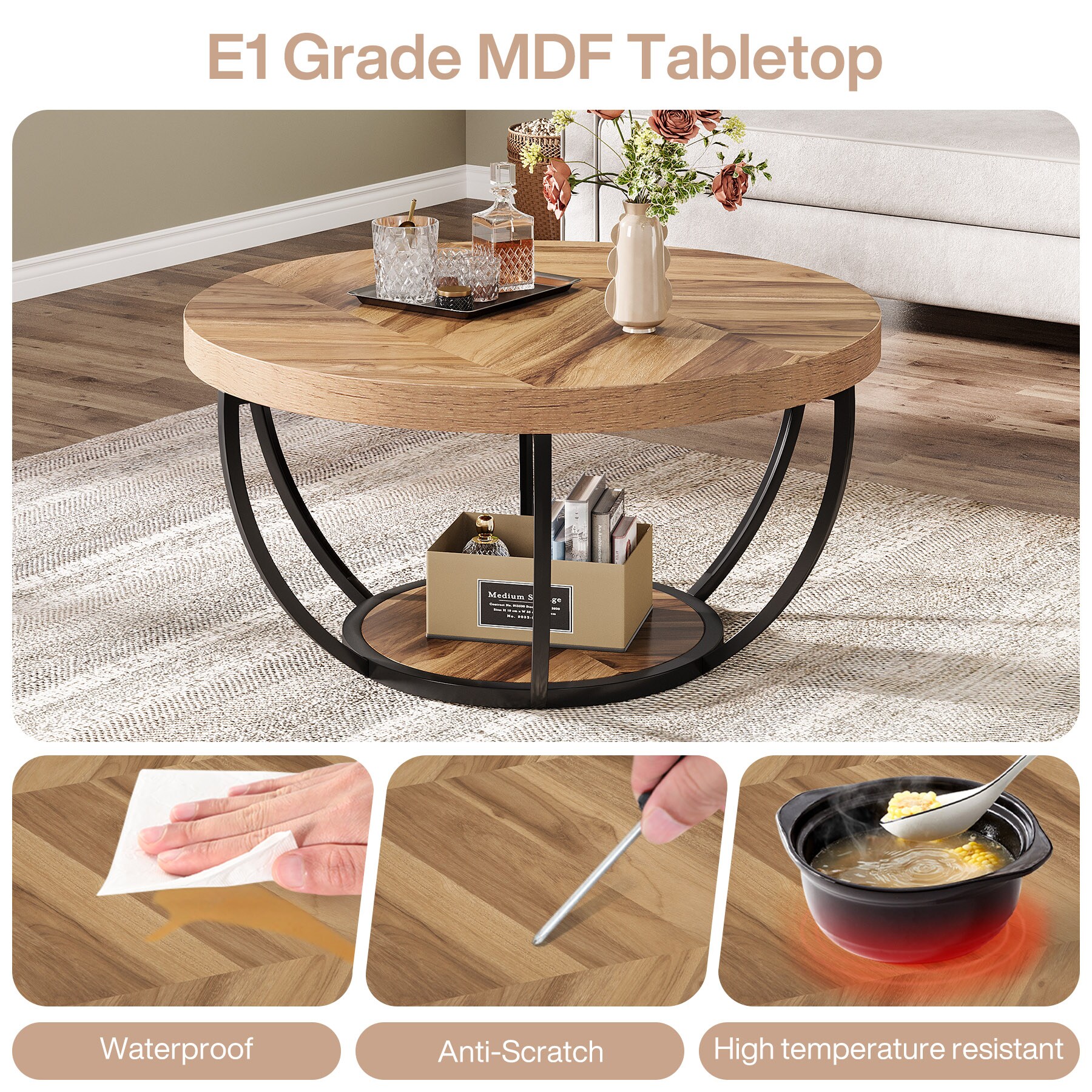 Tribesigns LWFD-NY036 Coffee-Tables - View #8
