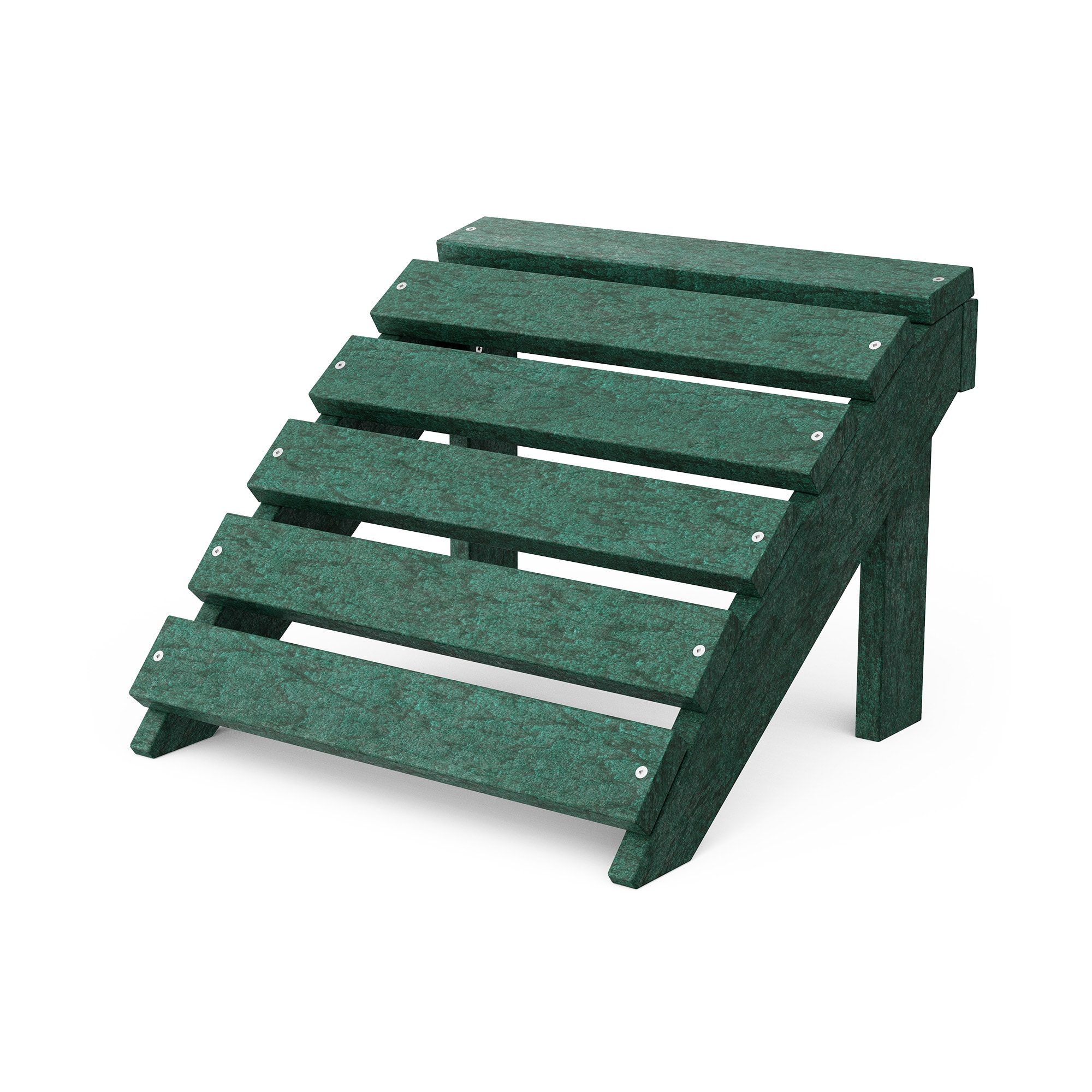 Wildridge LCC-216-TG Classic Turf Green HDPE Foot stool