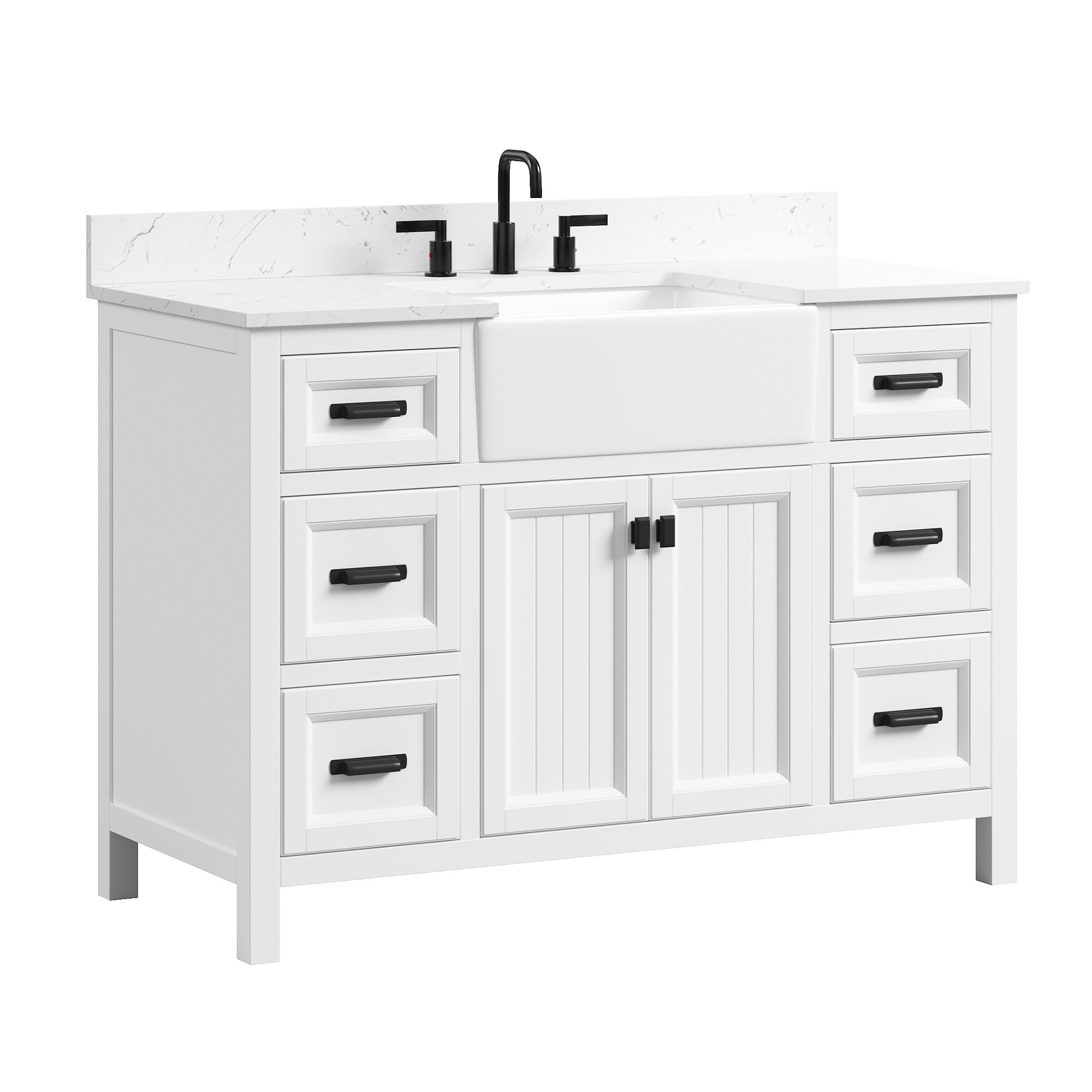 DELUXE LIVING V0017 Bath-Vanity-Combo - View #3