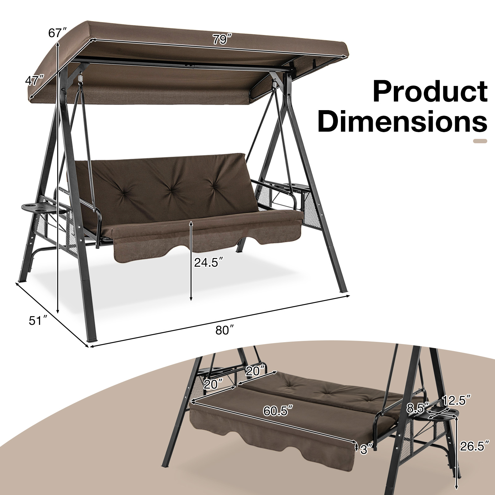 Forclover CTR-120972 Playset-Swings - View #5