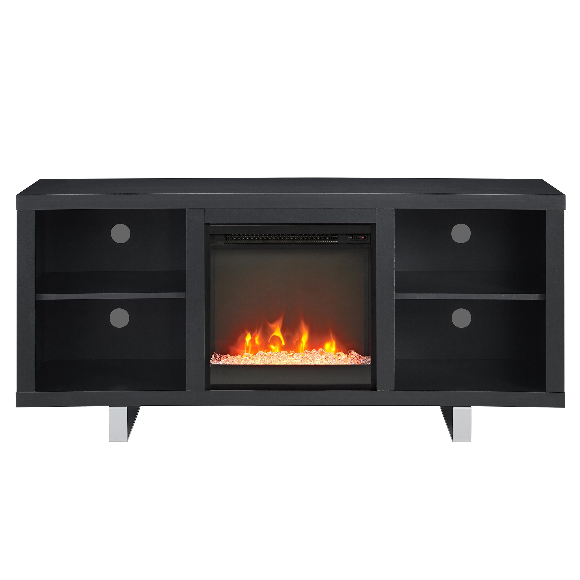 Walker Edison W58FP18SMSB Electric-Fireplaces - View #9