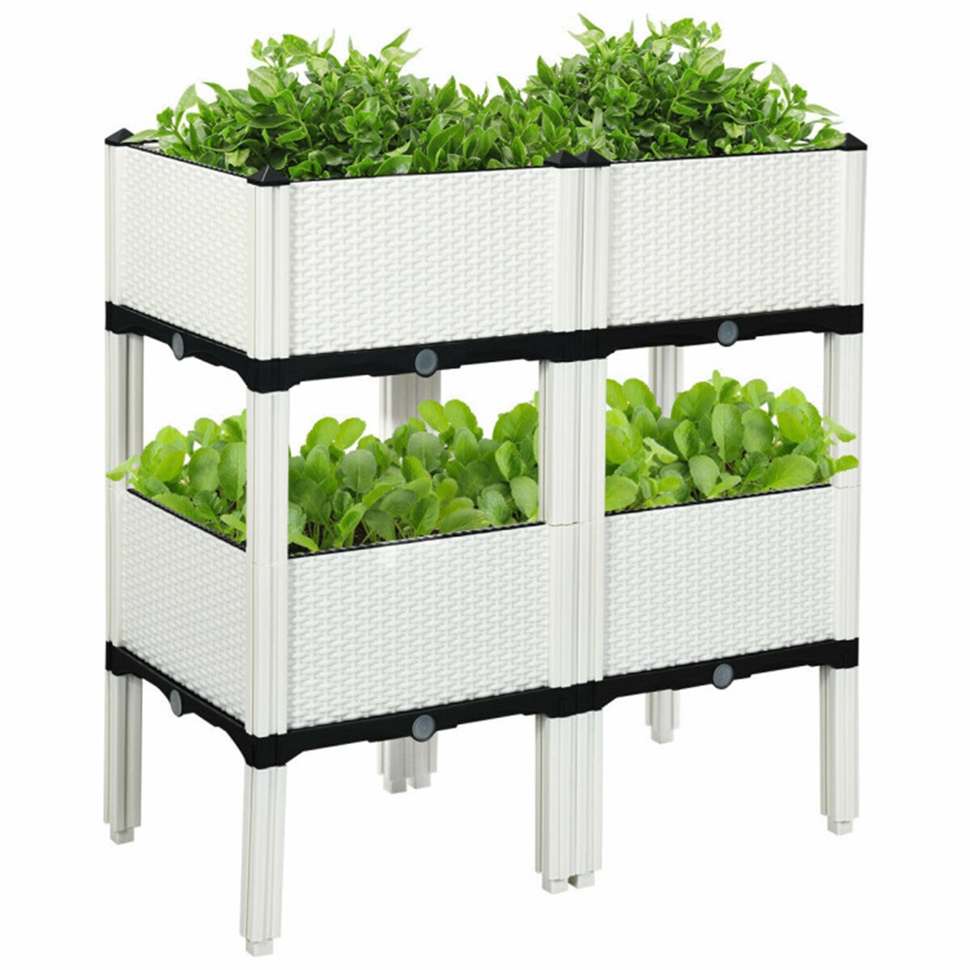BABOOM BOM-70301WH-CO Raised-Planter-Boxes - View #12