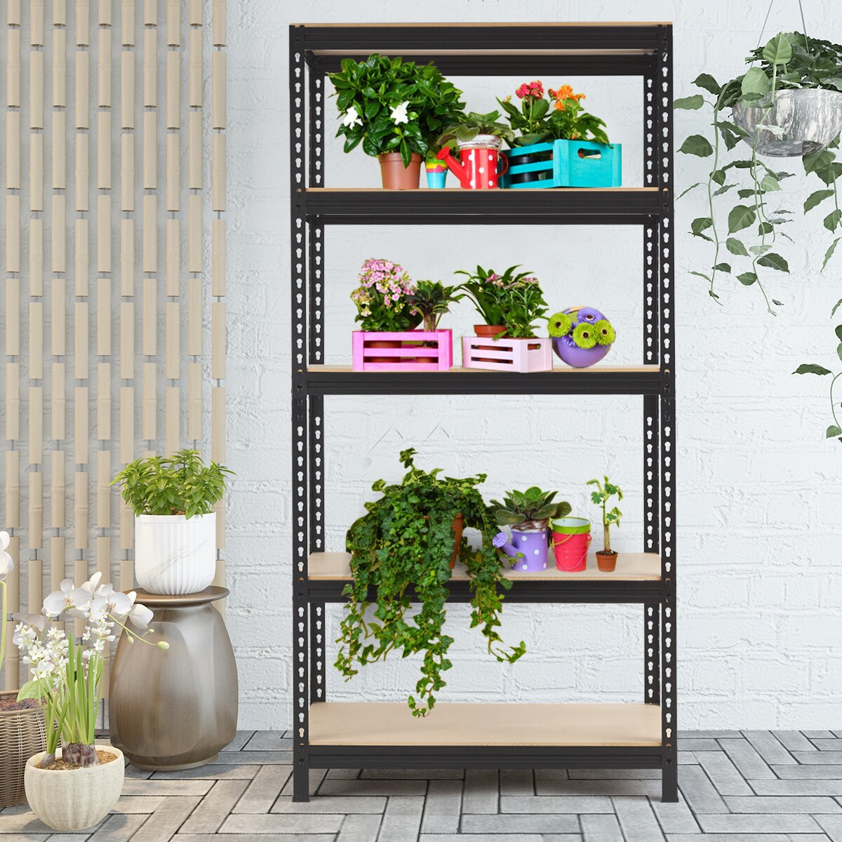 Goplus TL35151 Column-Shelves - View #10