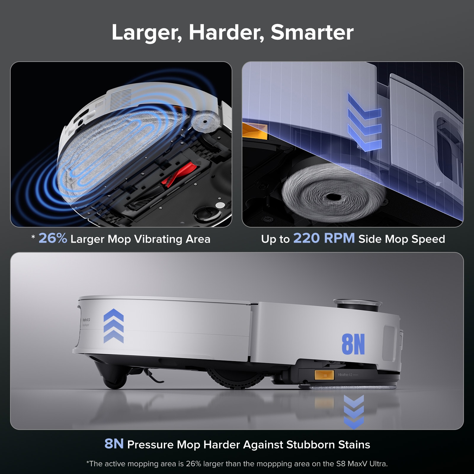 Roborock SAROS 10-WHT Robotic-Vacuums - View #4