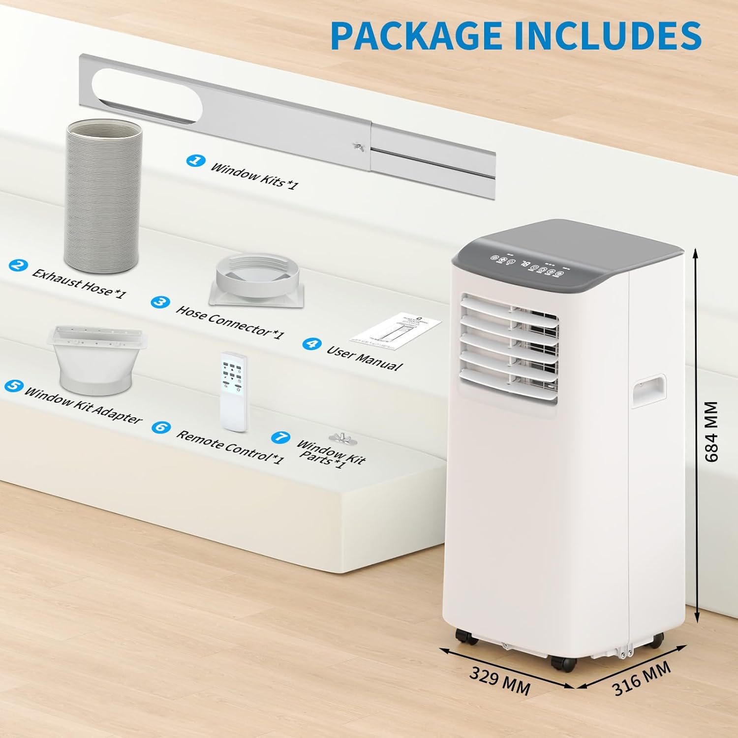 Qeetex 808-338DNVRD Portable-Air-Conditioners - View #5