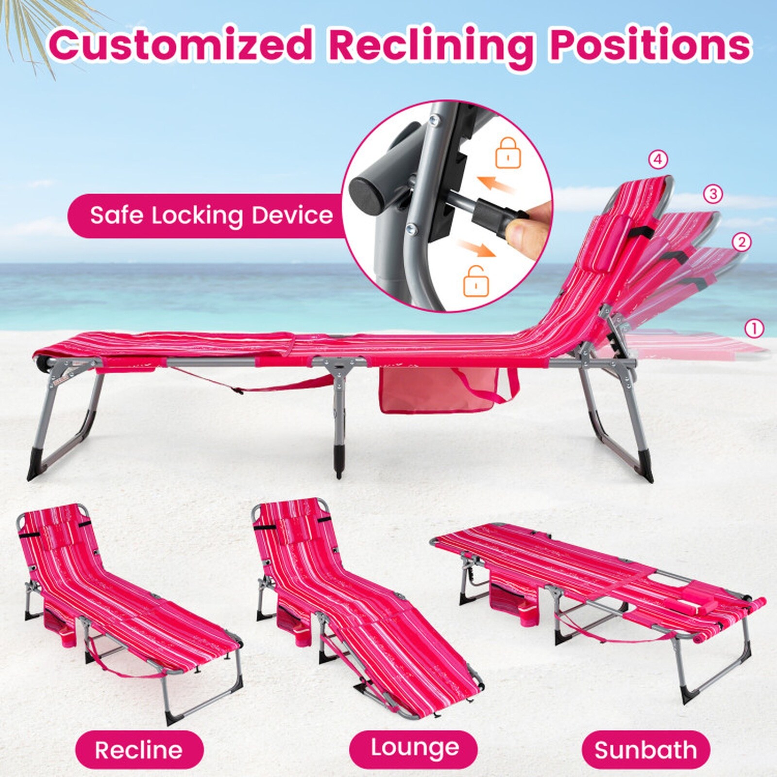 SUGIFT LW102SUGHY2365 Beach-Camping-Chairs - View #5