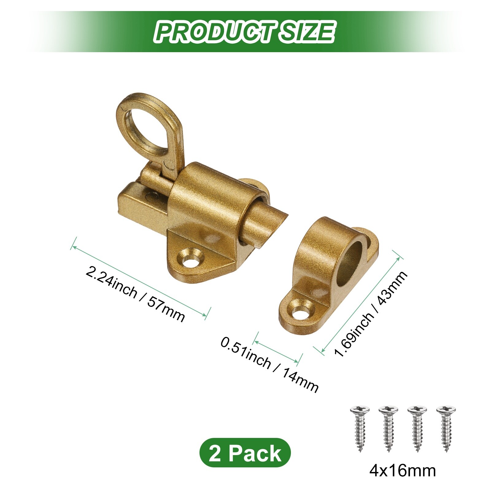 Unique Bargains S26082400UX9353 Fence-Hardware - View #3