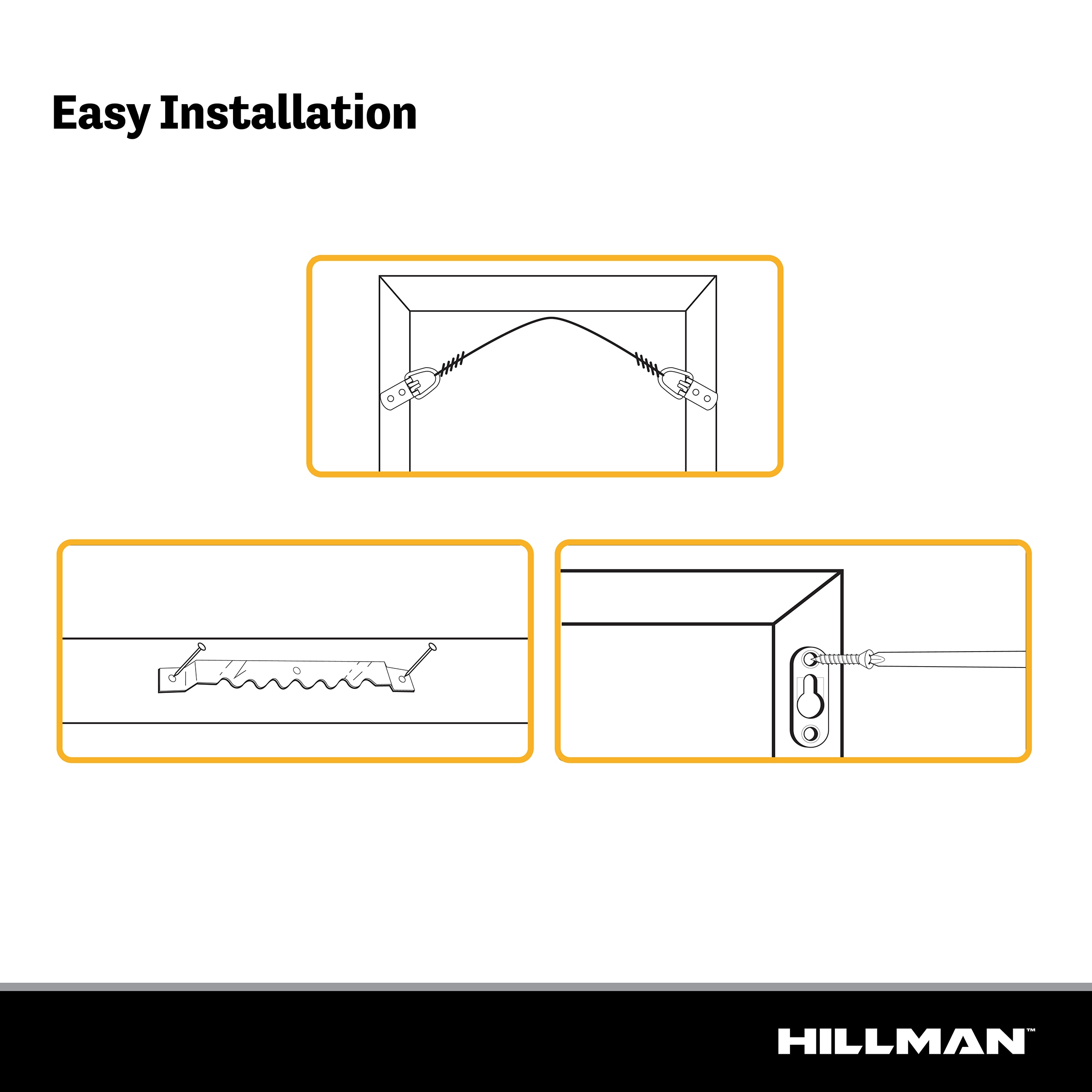 Hillman Frame Hardware Kit Assorted