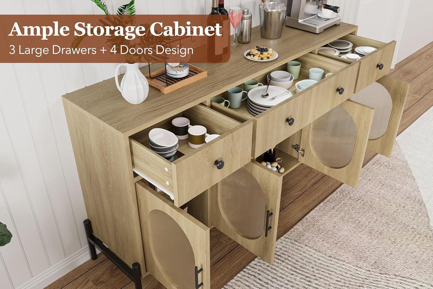 Qeetex LHF-BG-NT92272 Dining-Kitchen-Storarge - View #3