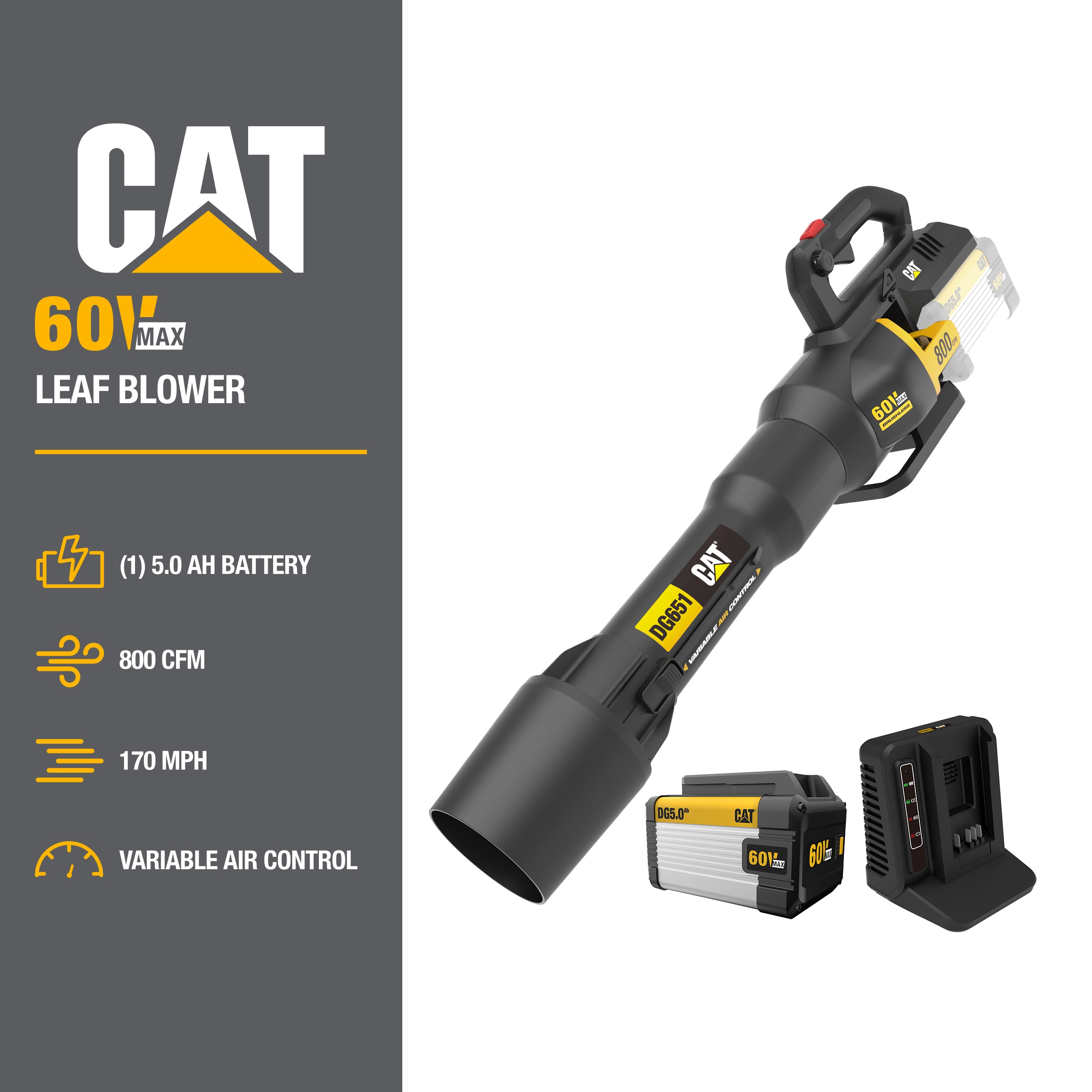 CAT DG651 Cordless-Electric-Blowers - View #2