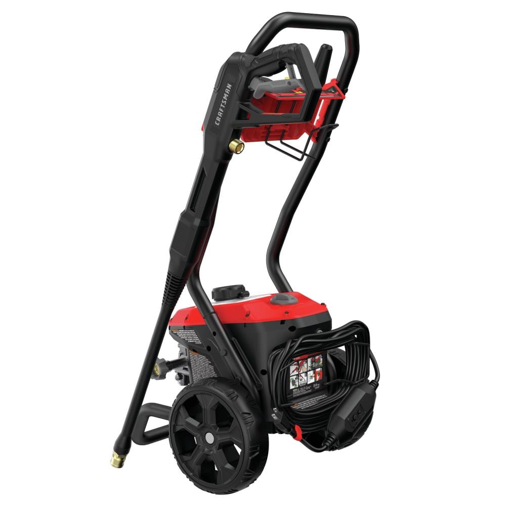 CRAFTSMAN 1900-PSI Cold Water Electric Pressure Washer 20-volt Max 200 ...