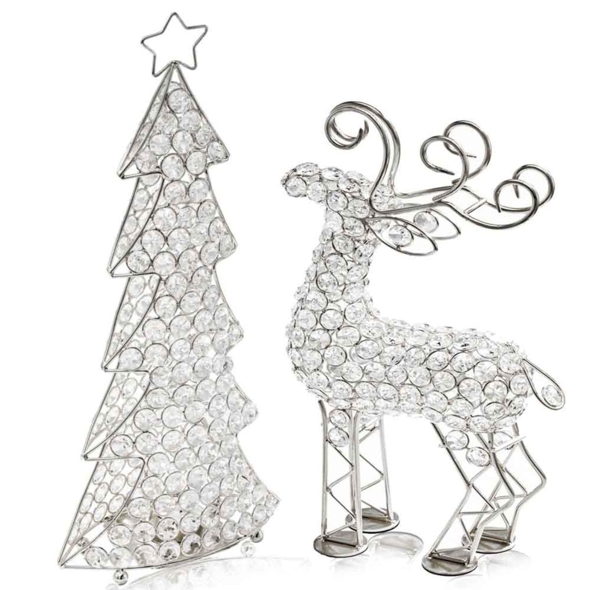 HomeRoots 354784 Gold Glass Modern Sculpture