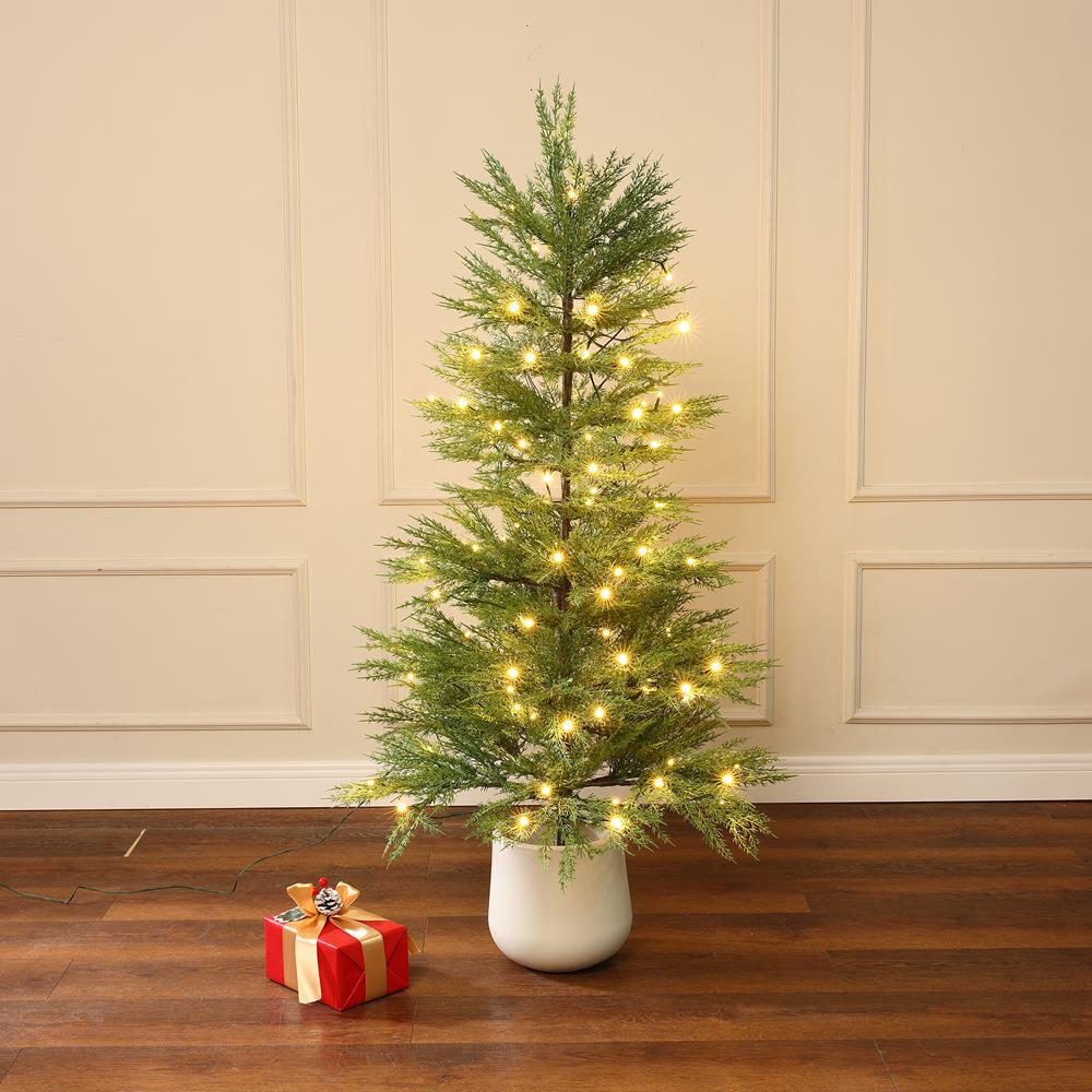 LuxenHome WHAP2440 Artificial-Christmas-Trees - View #7