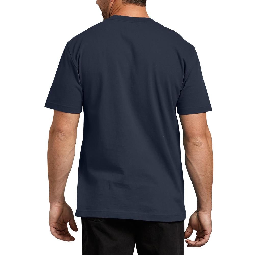 Dickies Men's Extra Large Tall Textured Cotton Short sleeve Solid T ...
