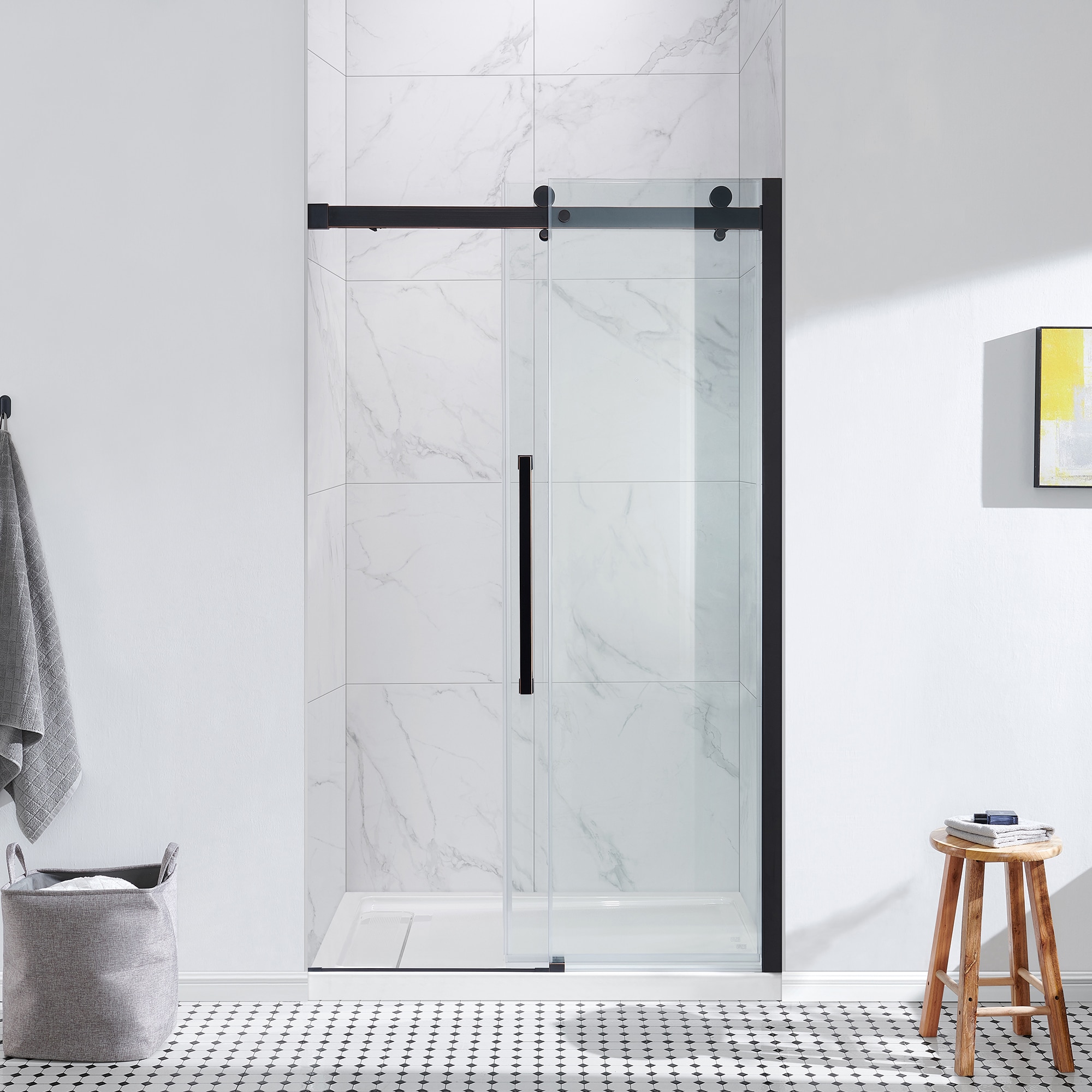 OVE Decors 15SKC-BELS48-ORB Alcove-Shower-Kit - View #2