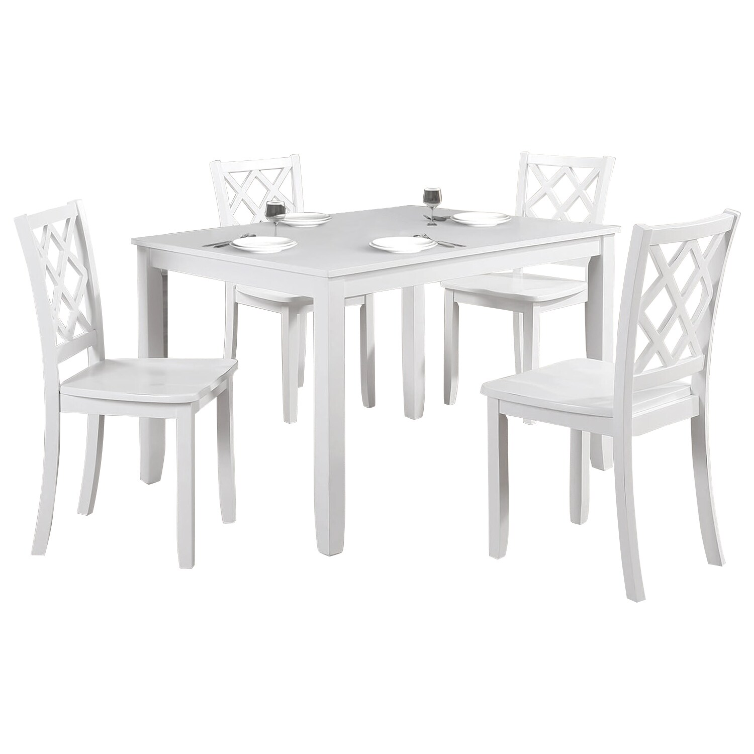 IHOMEadore MDFM3424WH-T-5PK Dining-Sets - View #11