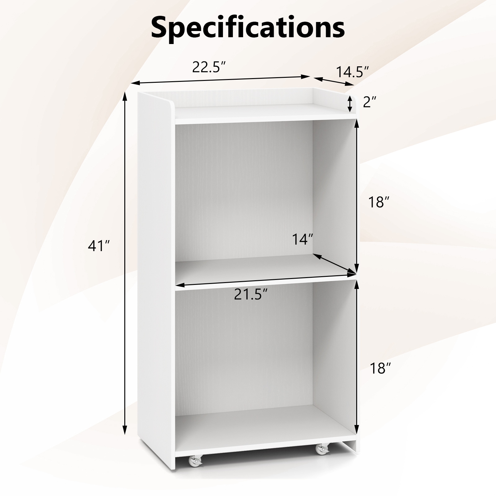 SUGIFT ZMLW014SUGHY356 Office-Carts - View #3