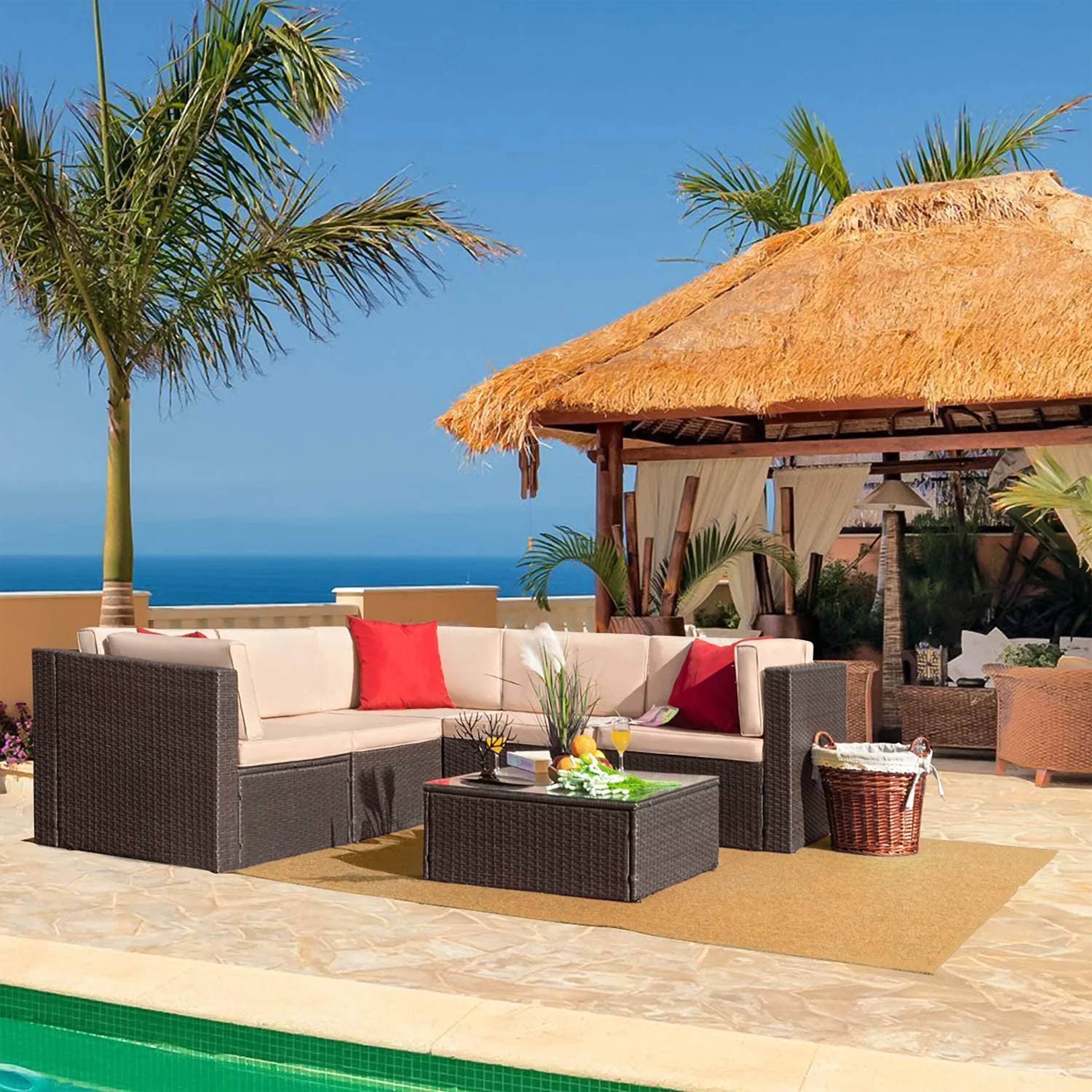 Vineego LS-61AS01AS01CS0BG Patio-Conversation-Sets - View #7