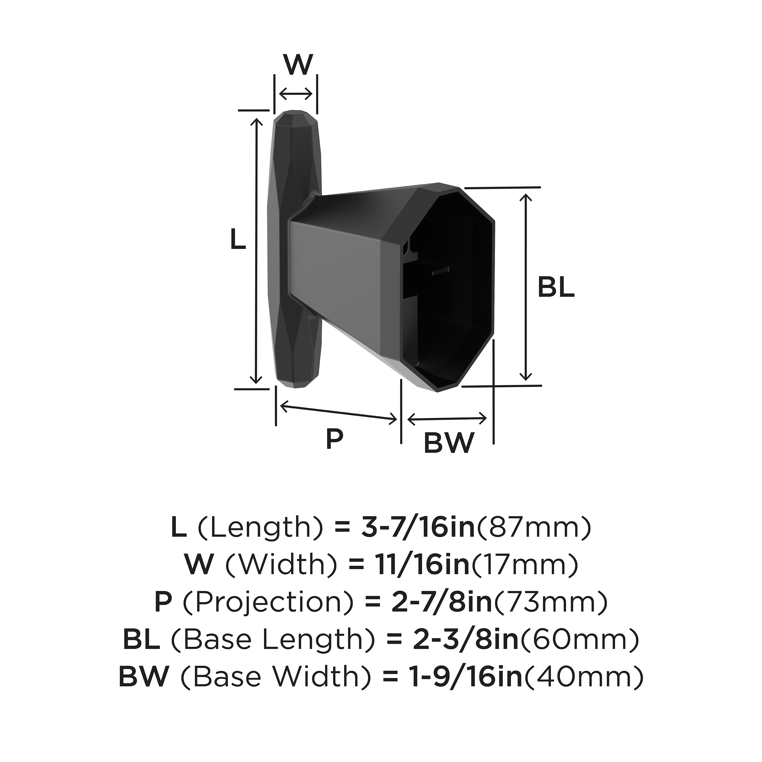 Amerock BH36040MB Robe-Hooks - View #6