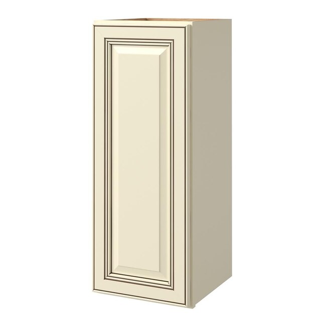 allen + roth Annscroft 36-in W x 36.125-in H x 12-in D Hazelnut Maple Door Wall Semi-Custom Cabinet allen + roth Annscroft 36-in W x 36.125-in H x 12-in D Hazelnut Maple Door Wall Semi-Custom Cabinet