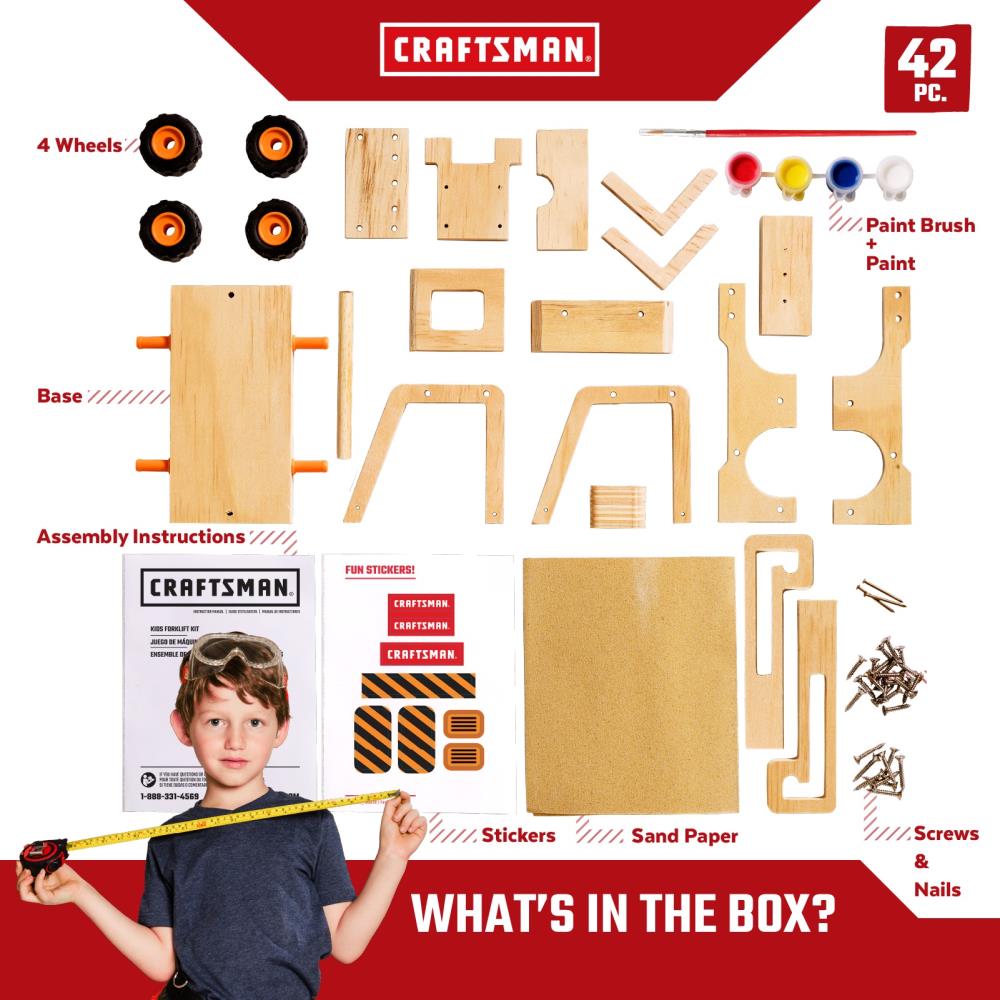 CRAFTSMAN K086-CM Kids-Woodworking-Project-Kits - View #5
