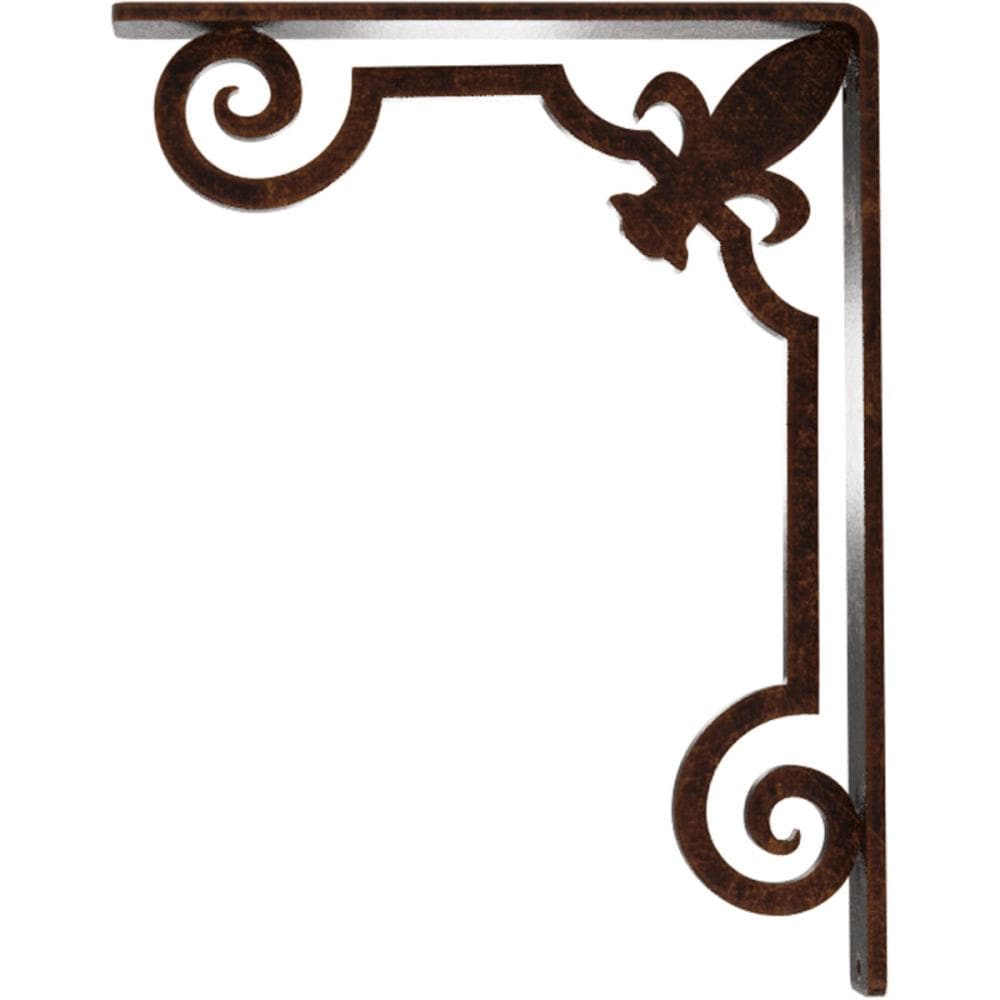 Ekena Millwork BKTM01X07X10SFLACO Mending-Plates-Brackets-Braces - View #4
