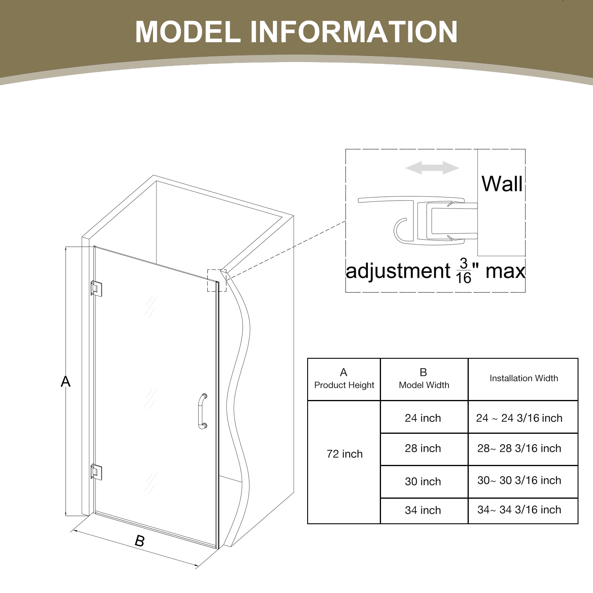Vanityfus VF24F2472H01CMB Shower-Doors - View #3