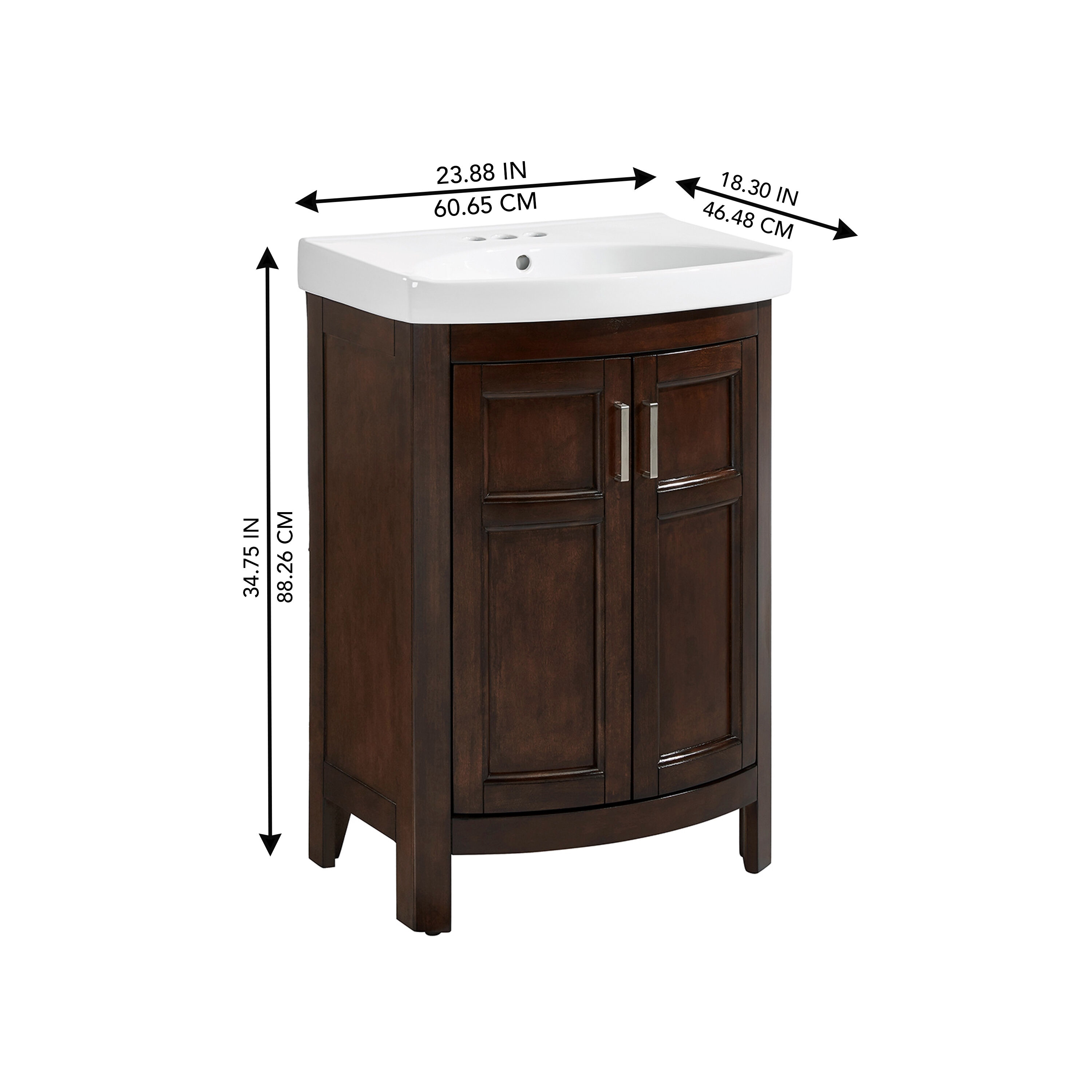 Style Selections 1142VA-24-220 Bath-Vanity-Combo - View #18