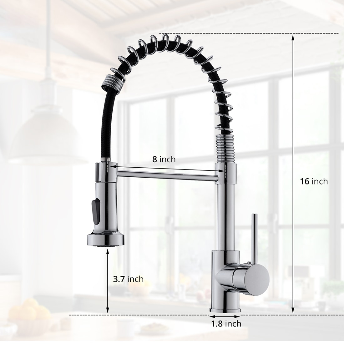 Clihome CL-MS3571-BN Kitchen-Faucets - View #2