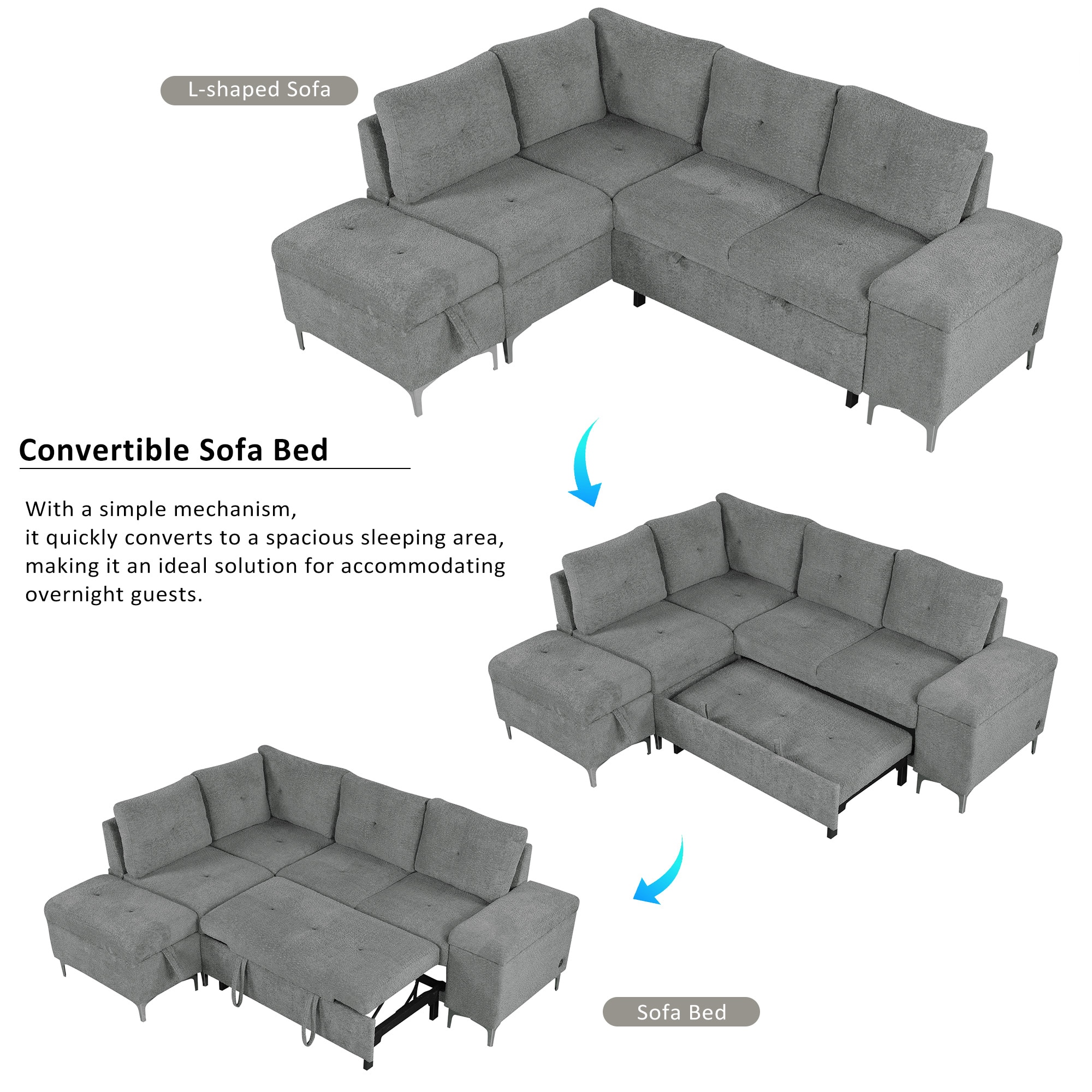 ModernLuxe N719S001830E Sofas-Loveseats - View #3