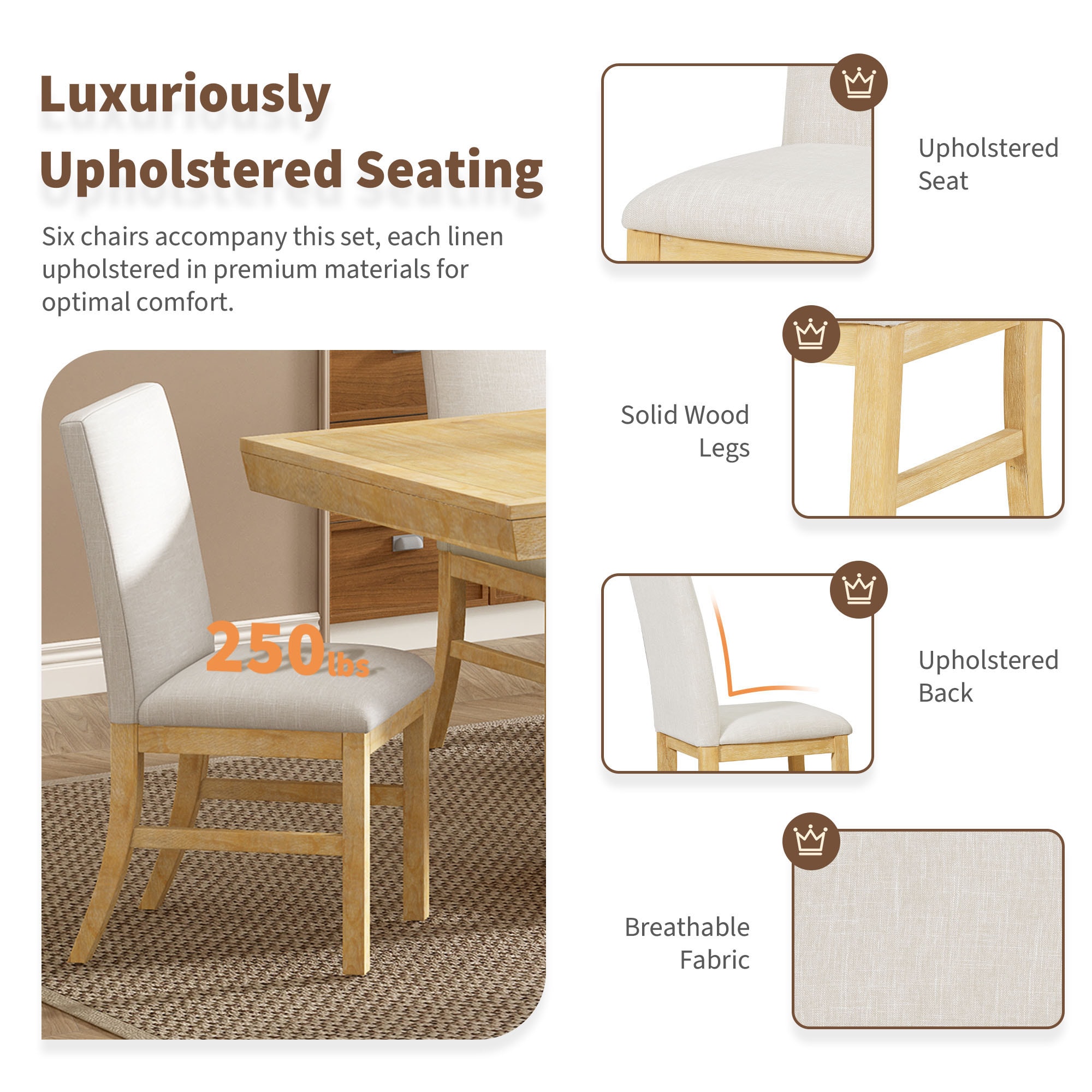 SINOFURN SYA330110GY Dining-Sets - View #17