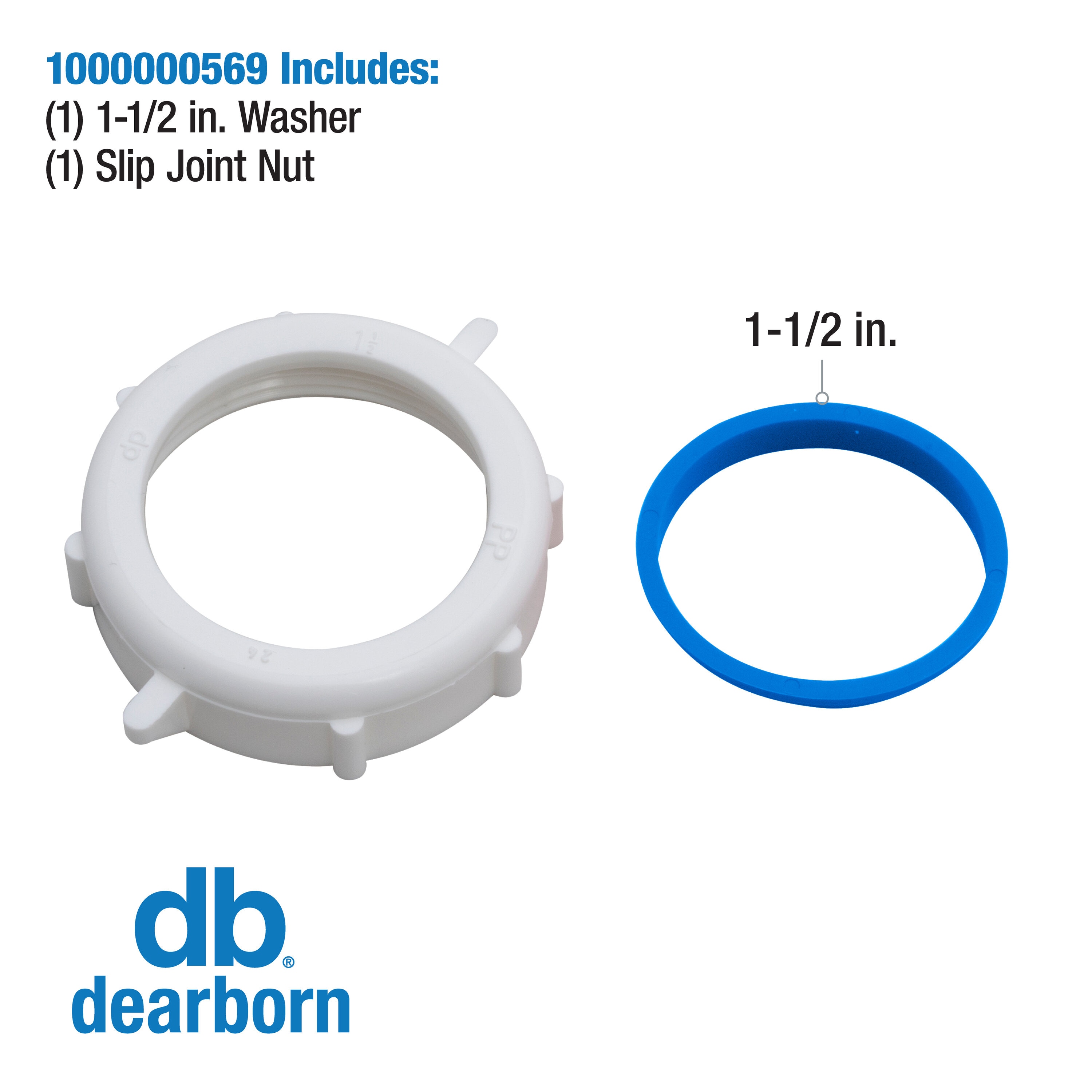 Dearborn 1000000569 Under-Sink-Tubular-Drainage - View #2
