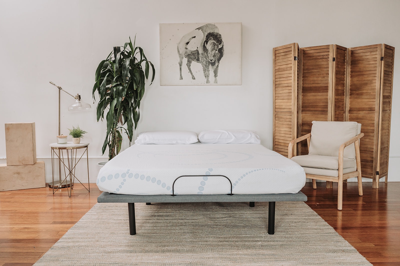 Siavonce XH58769 8-in Medium Twin extra long Memory foam Mattress in a Box
