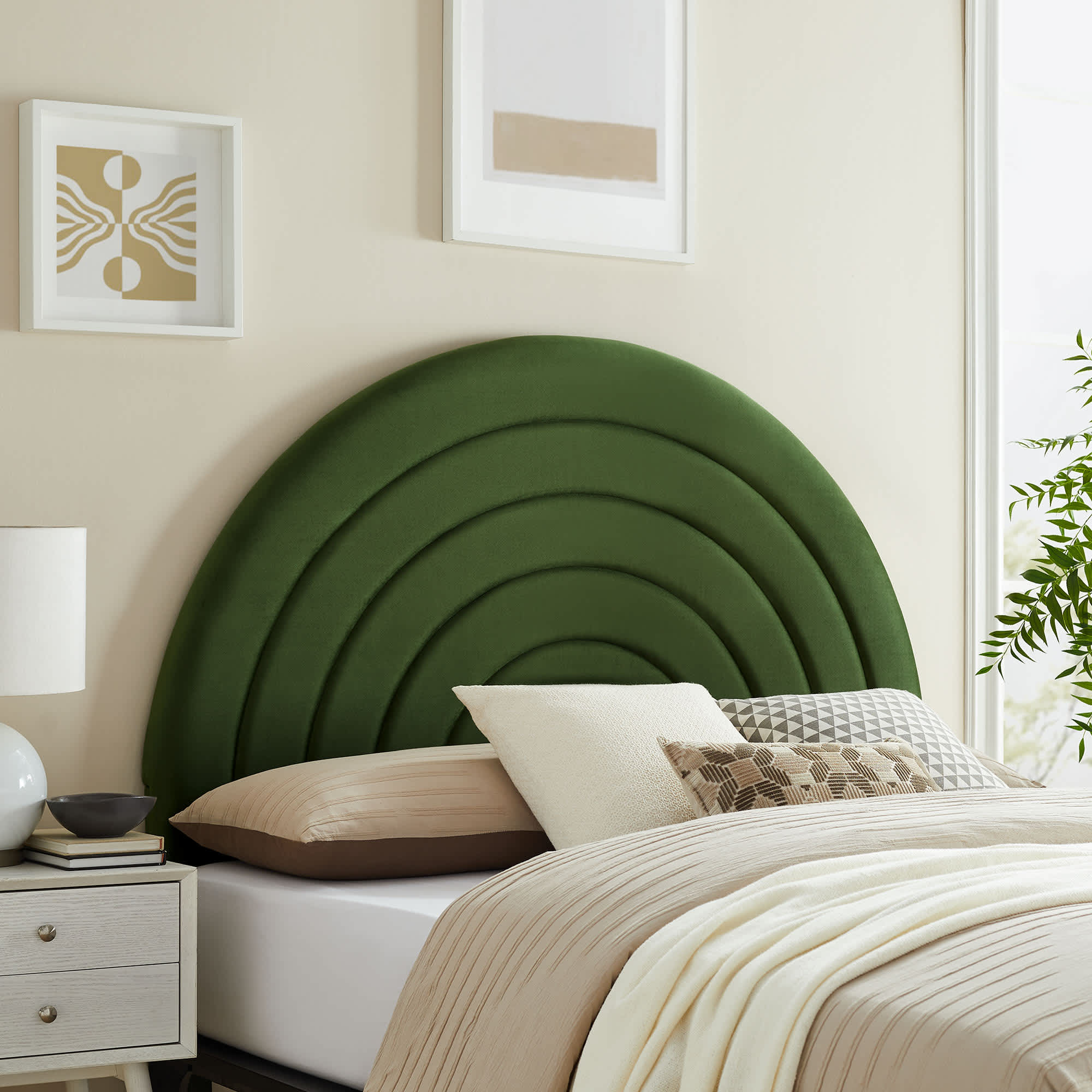 Modway MOD-7171-MOG Upholstered-Headboards - View #7