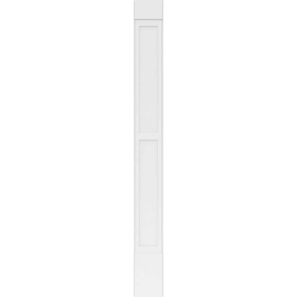 Ekena Millwork PILP12X120DFP01-2 Entry-Door-Casing-Accents - View #3
