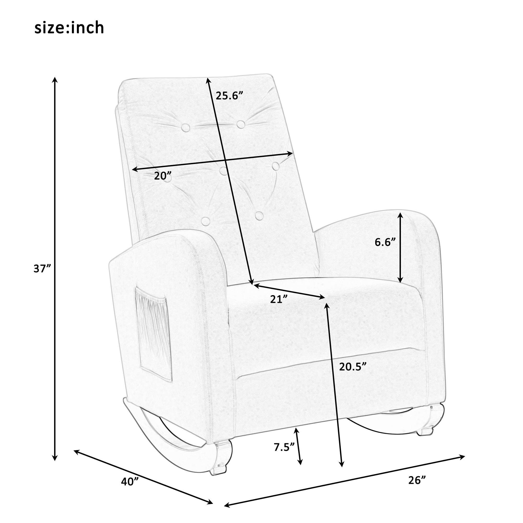 CASAINC WF-BB-WF212661AAC chairs - View #4