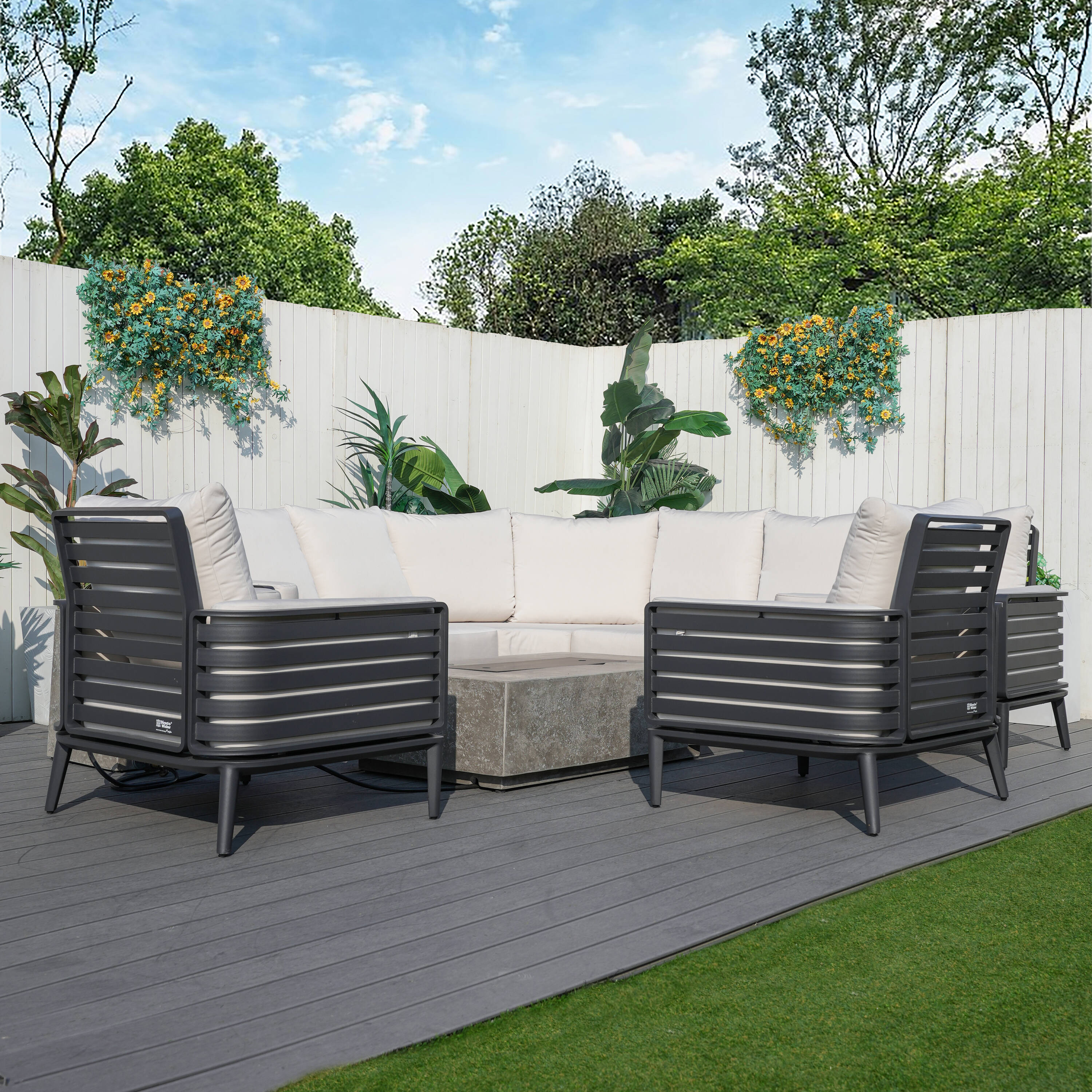 Direct Wicker DWG-2351&24913G Patio-Conversation-Sets - View #4
