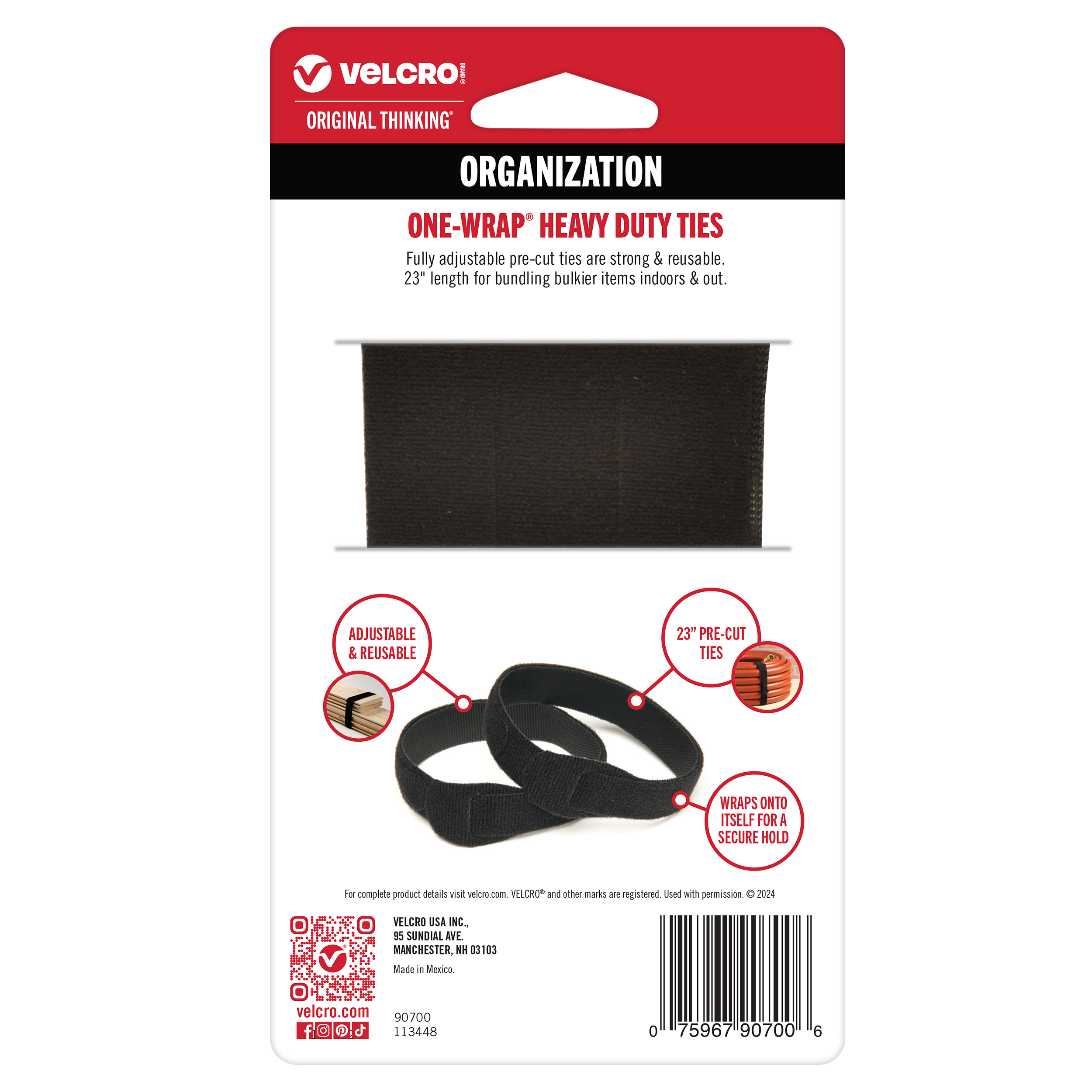 VELCRO Brand 90700 Pins-Clips - View #2