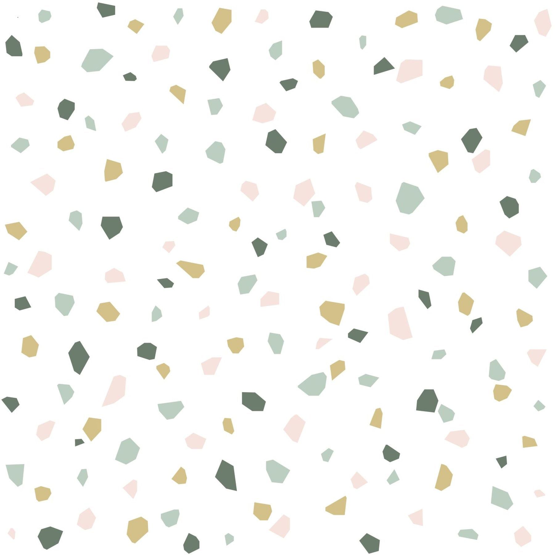 ESTA Home DD139033 Design Department 57.5-Sq. Feet Blue Non-woven Polka dot Unpasted Wallpaper
